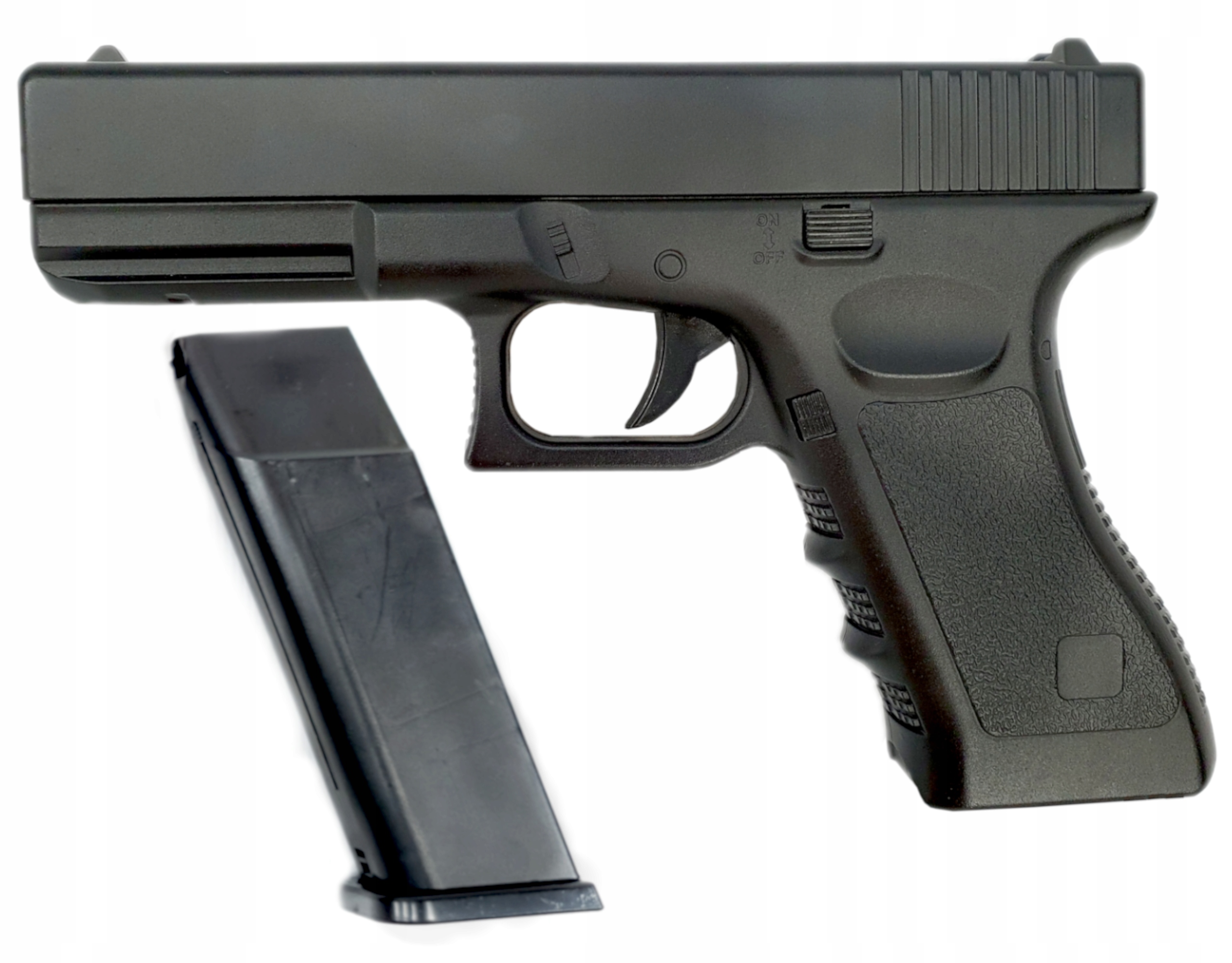 METALINIS BB GUN GUN GLOCK 17 BLACK ASG DIDŽIOJO IMITACINĖS GINKO KOPIJA