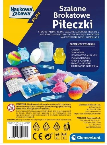 Kamuoliukų gamybos rinkinys vaikams nuo 9 metų