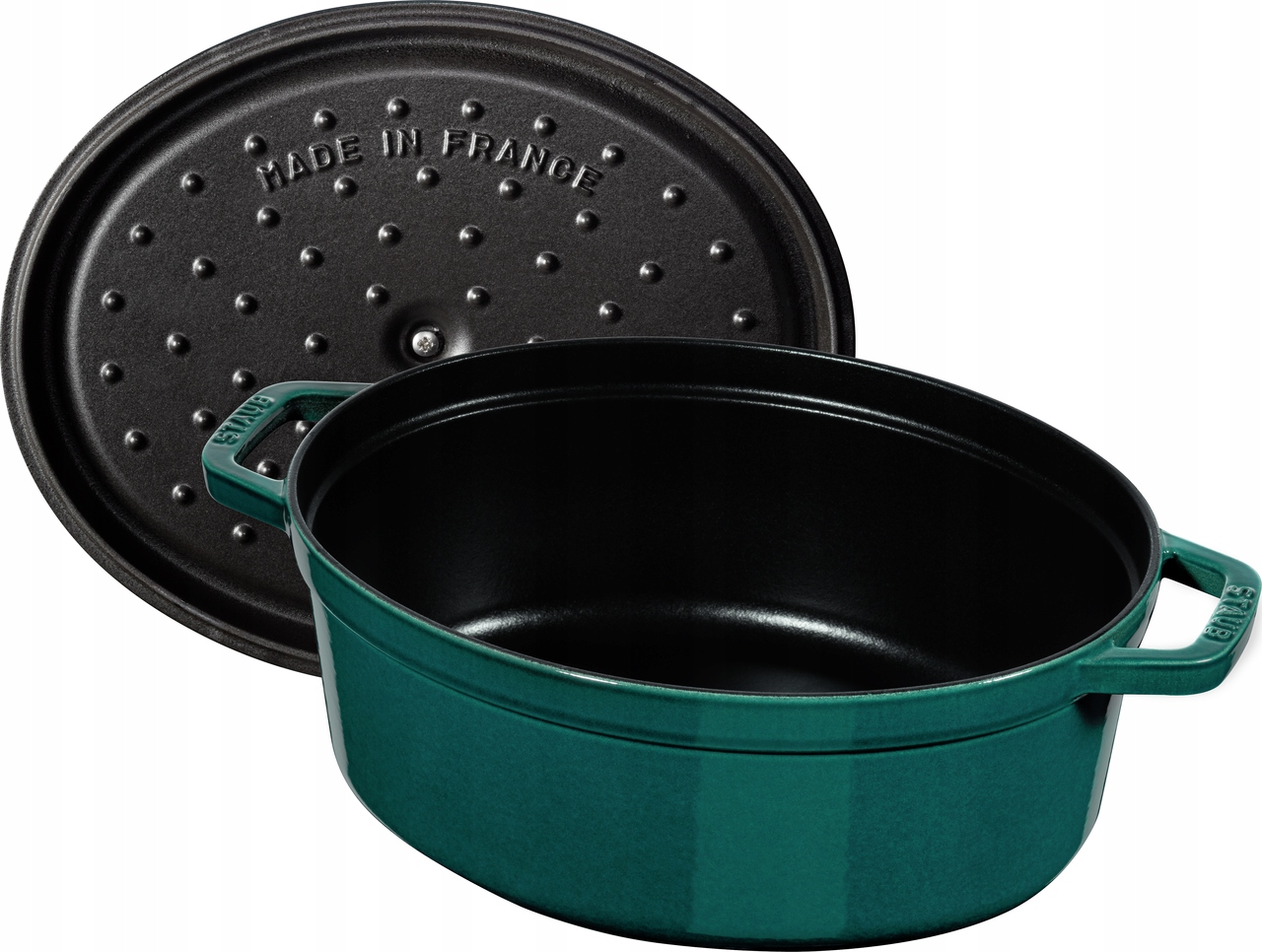 STAUB LA COCOTTE Ovalus ketaus puodas 6,7 ltr, La Mer