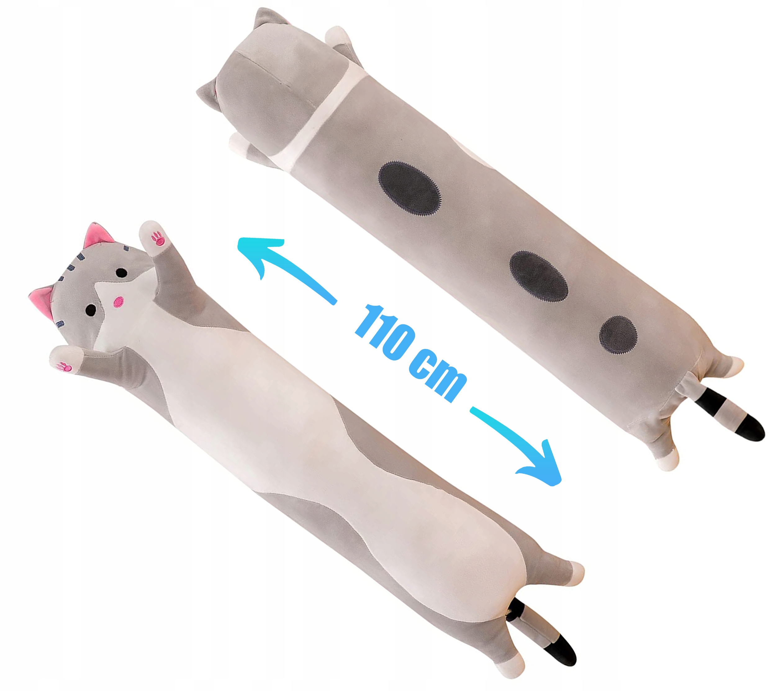 Gotel pliušinis katinas pagalvėlė 110 cm