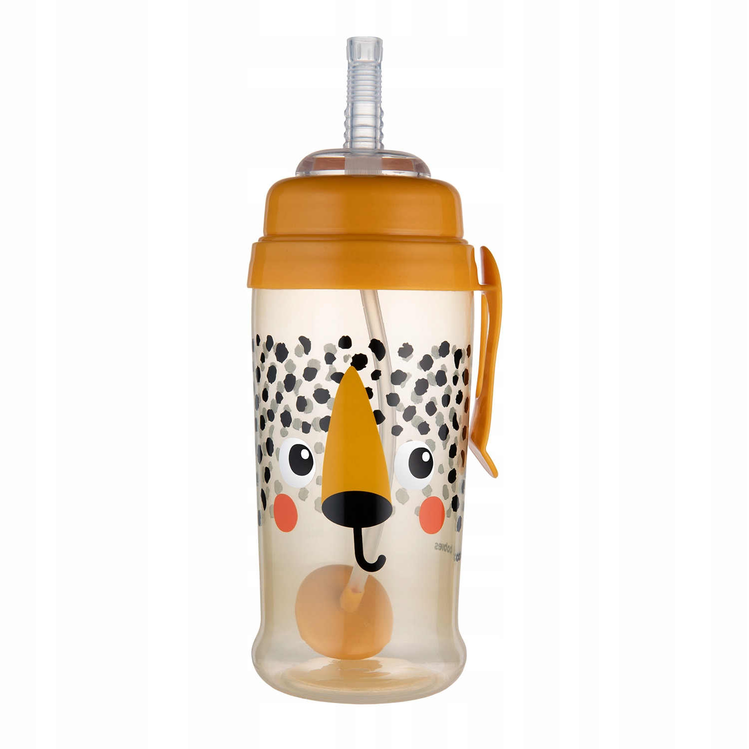 CANPOL SIDABRINIS BUTELĖLIS SU VAMTELIU IR SVORIU BabiesBoo Gepard 350ml 9m+