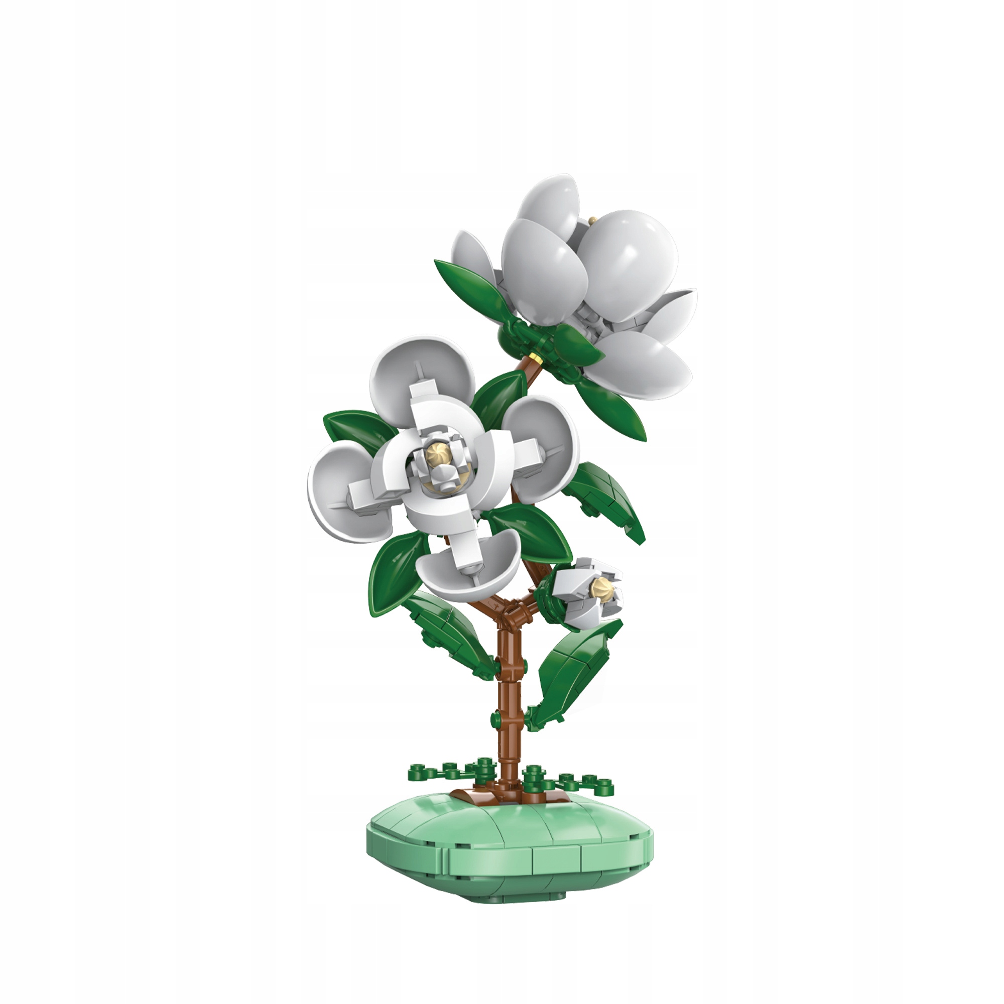 CaDA Floral Art Camellia gėlė vazone 301 el C59029 statybiniai blokeliai