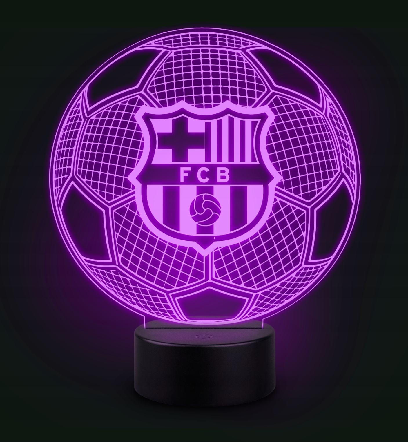 FC Barcelona LED naktinė lempa kaip dovana gerbėjui ar vaikui