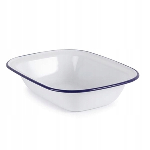 Olympia Stačiakampis emaliuotas indas 280 x 190 mm