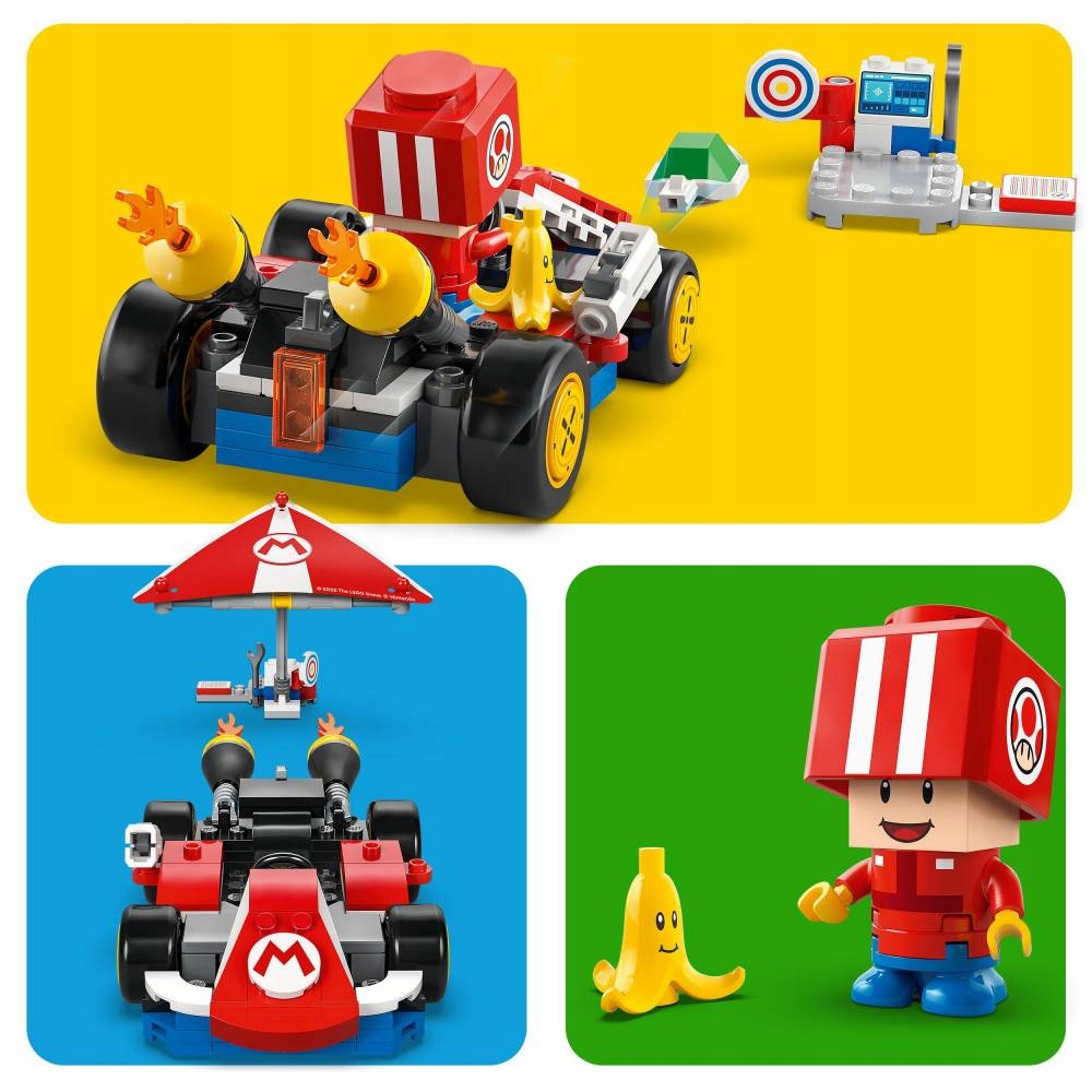 Lego Super Mario 72032 Mario Kart standartinis karts