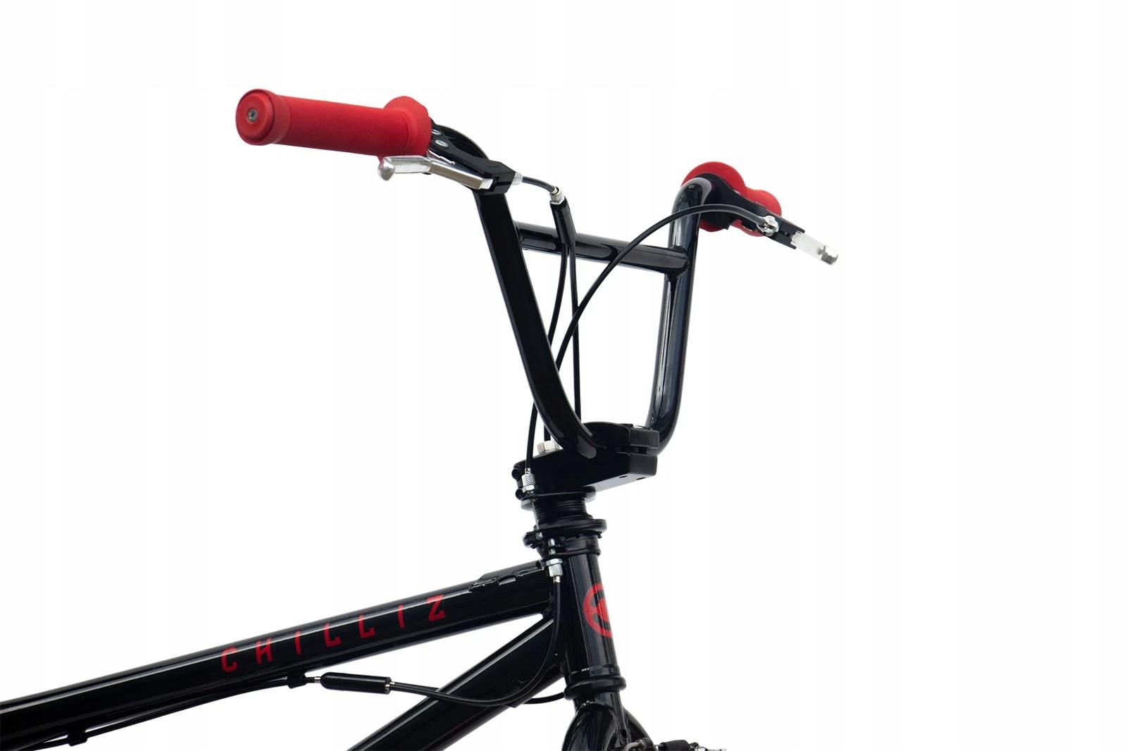 BMX juodi vokiški CHILLIZ DIRTY 20" ratai ROTOR 360 PEGI