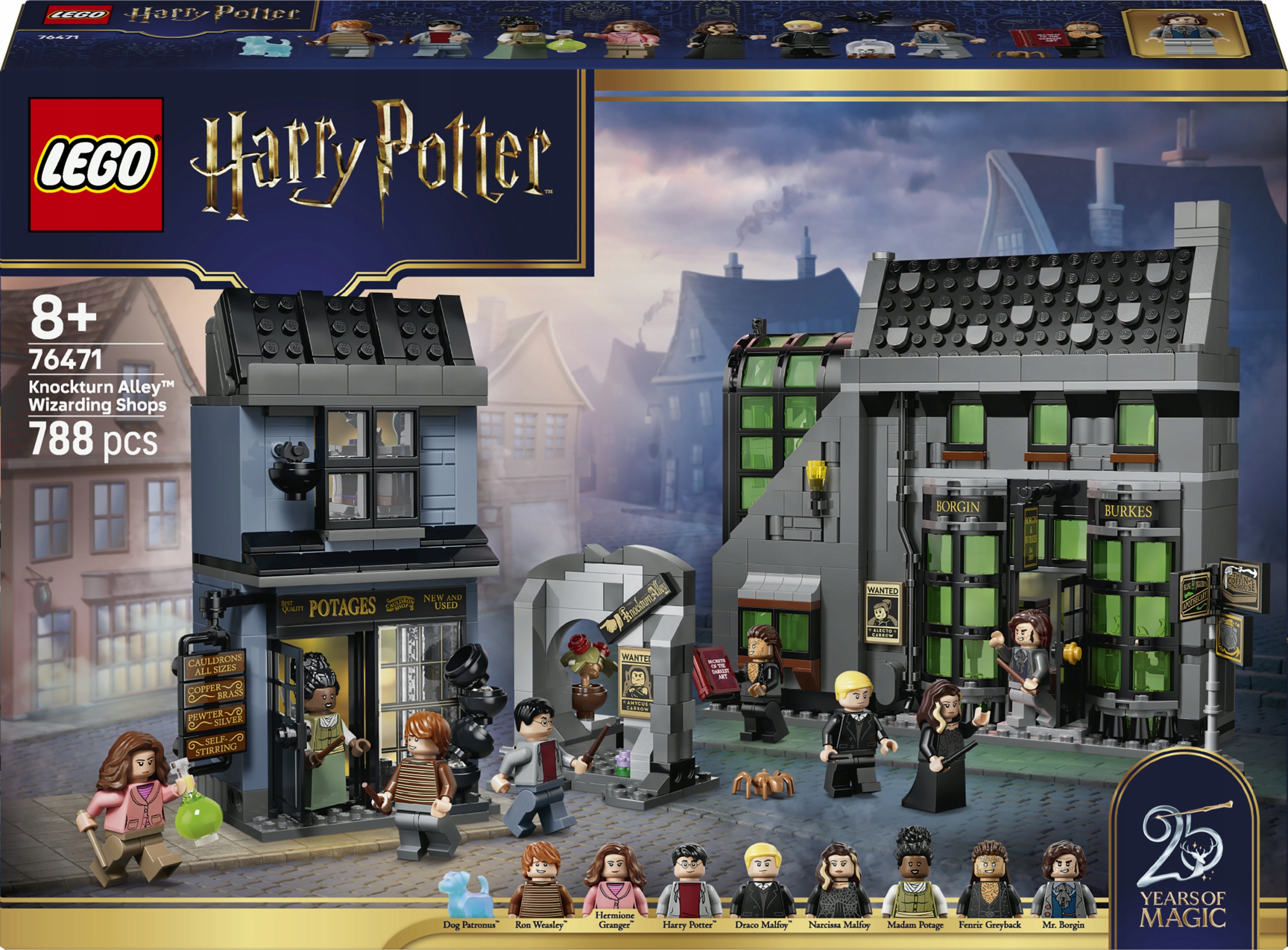 LEGO Harry Potter 76471 magijos parduotuvės Keršto alkėje