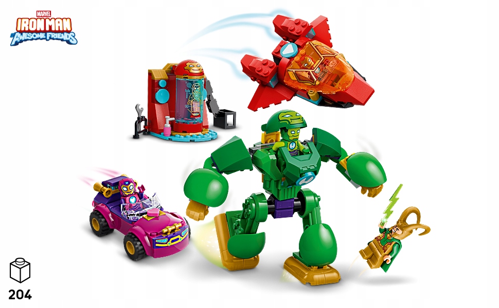 LEGO Super Heroes Loki vs. Iron Man Team 11211