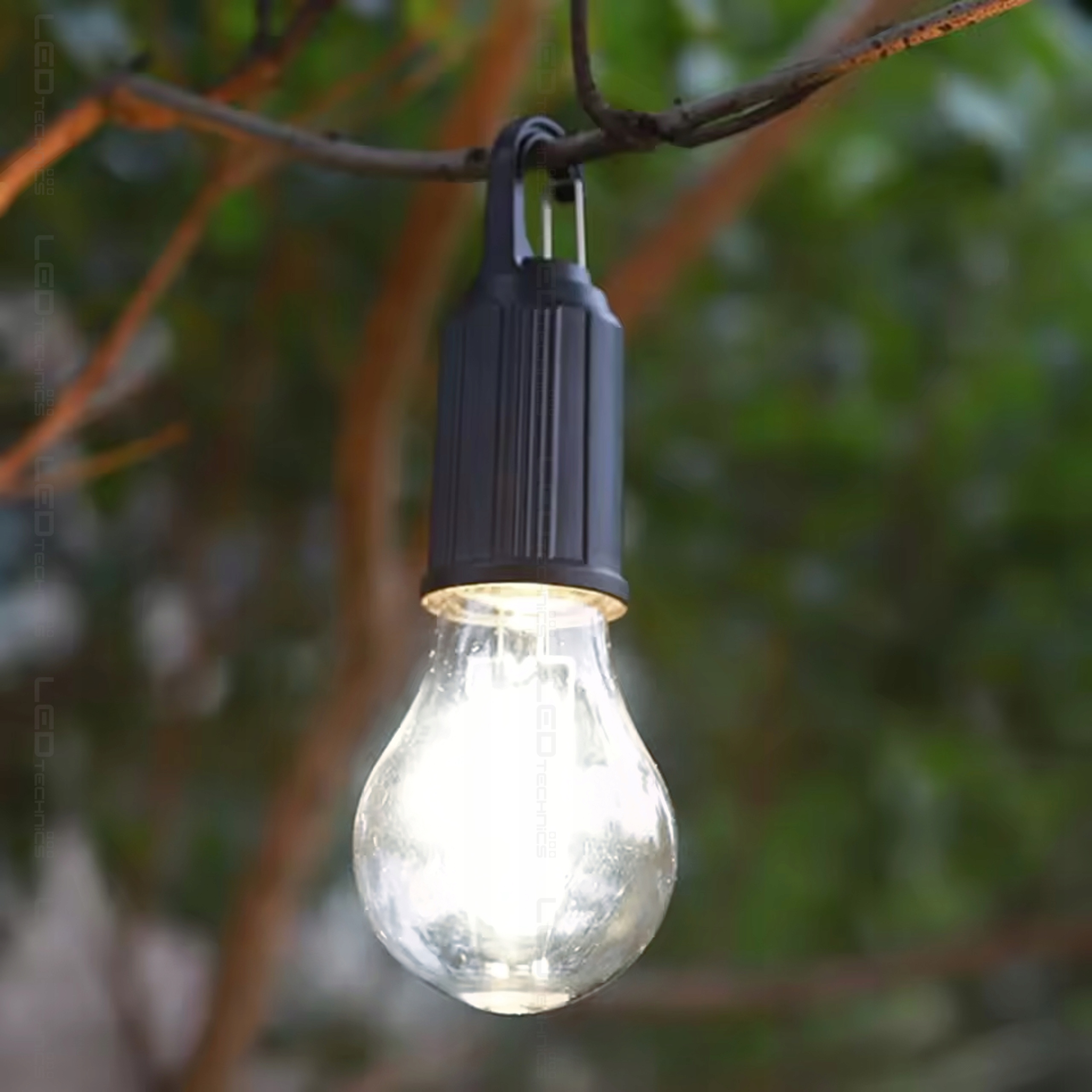 LEDTechnics LED žibintuvėlis su USB C įkrova