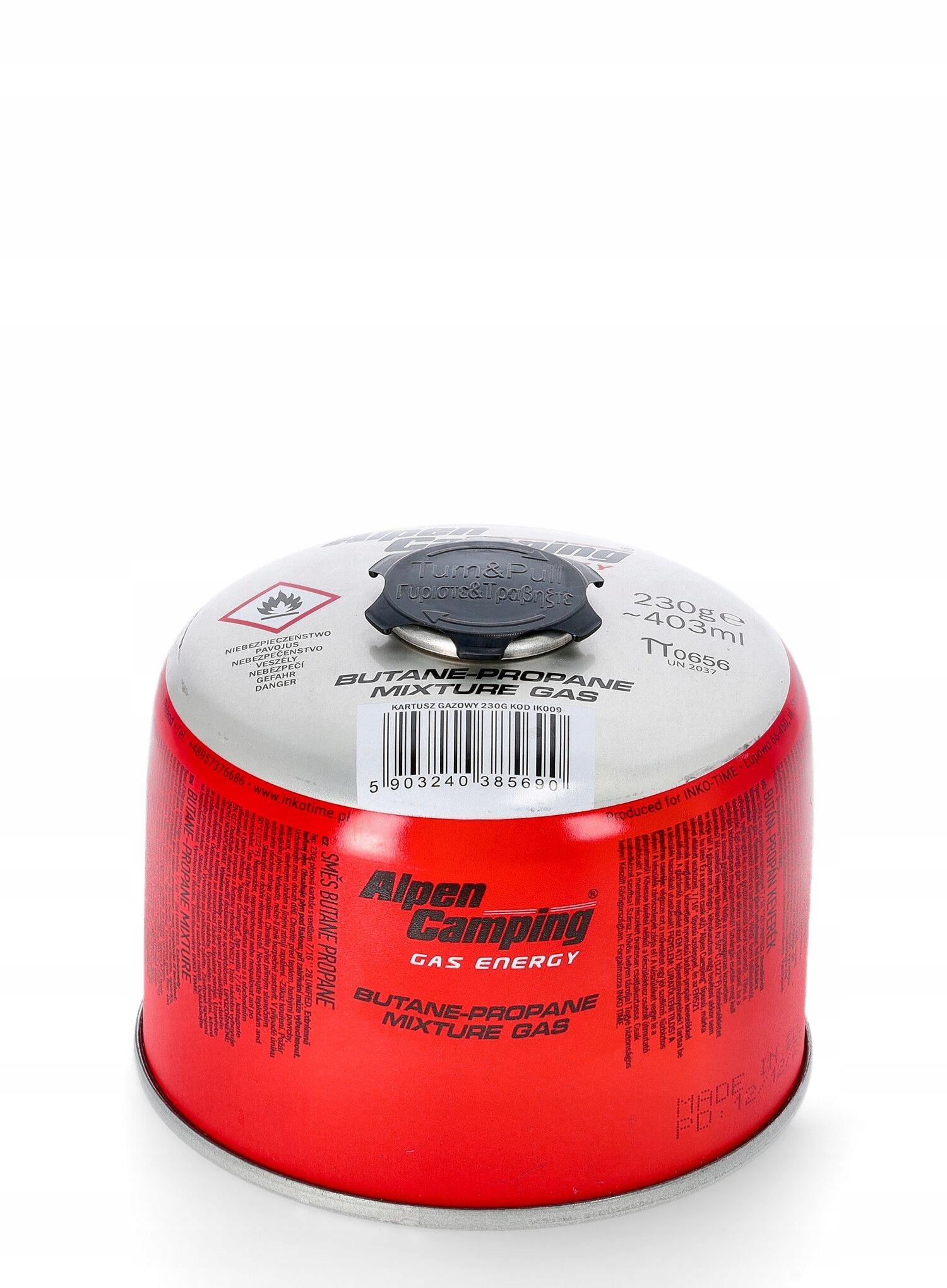 Alpen Camping dujinis kartridžas 230 g