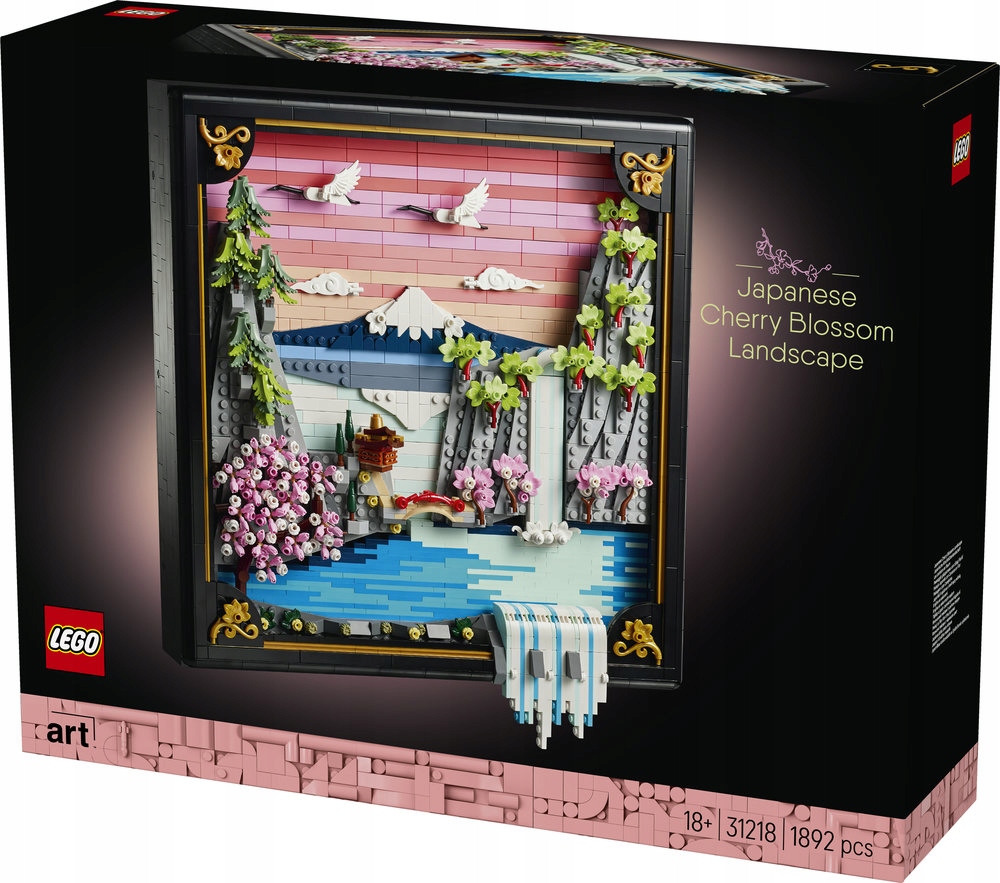 LEGO Art 31218 japoniškas peizažas su vyšnia