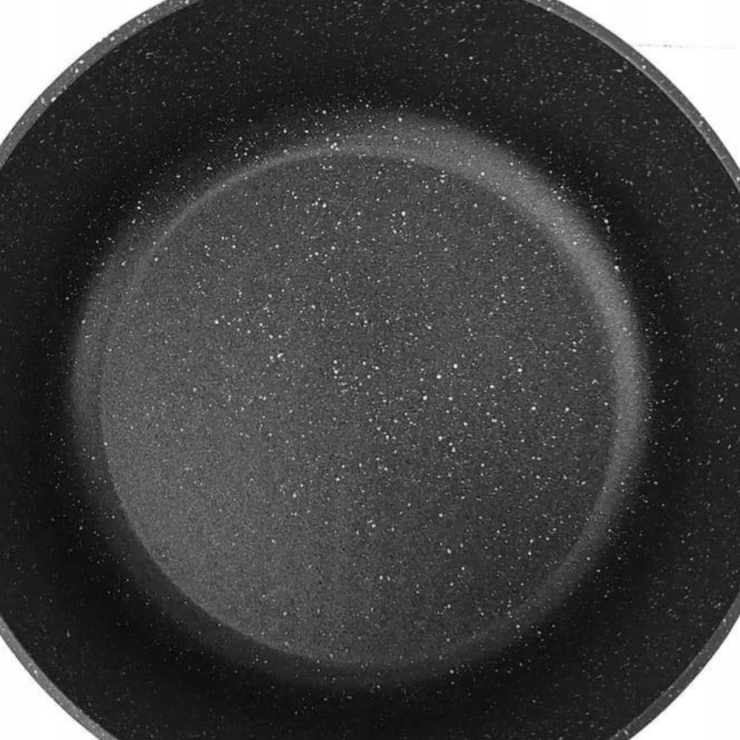TRADICINIS MARMULINIS PUODAS JUODAS AUKŠTAS 24cm / 6,2L