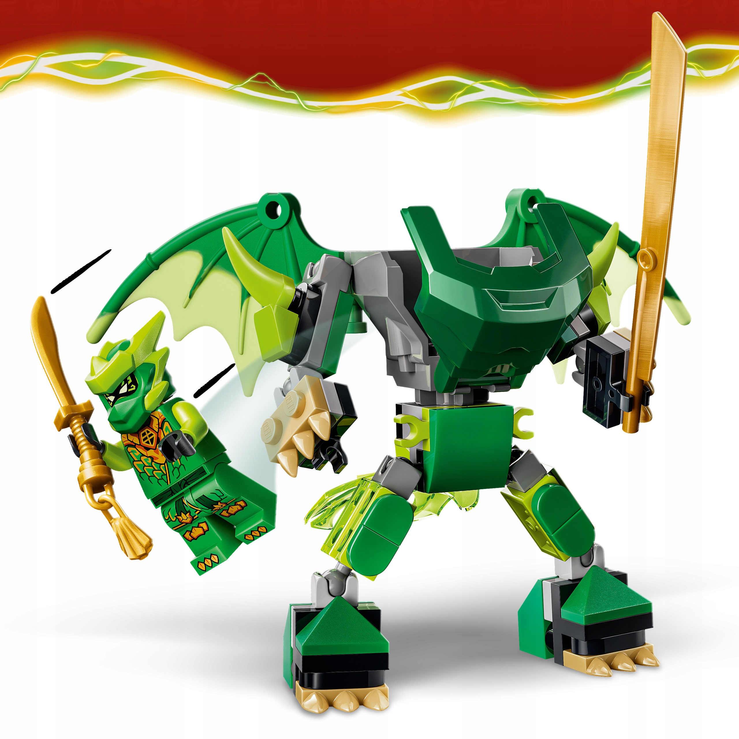 LEGO Ninjago Lloyd smaugų mech 71862