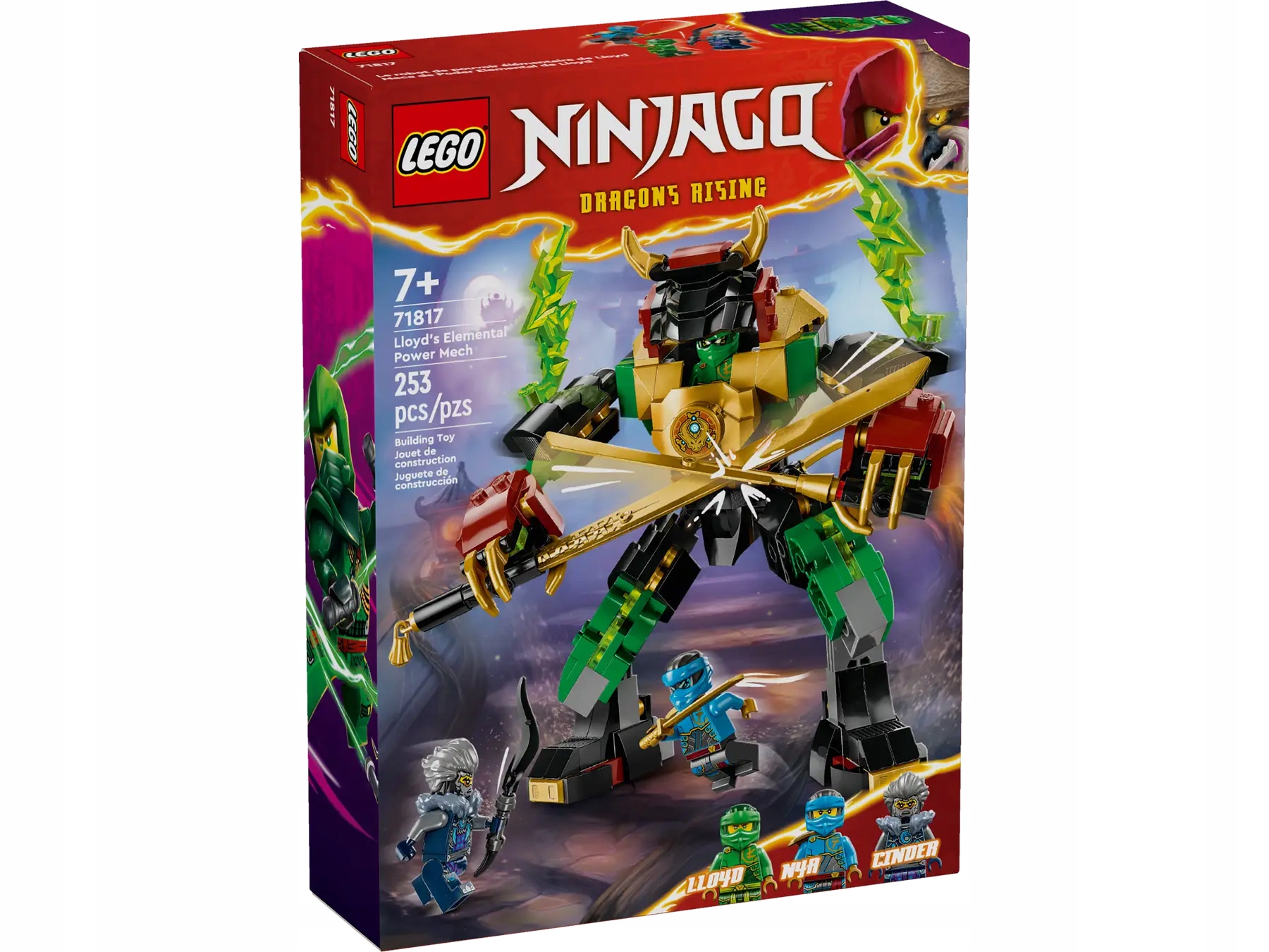 LEGO Ninjago 71817 Lloydo živinių jėgos mecha