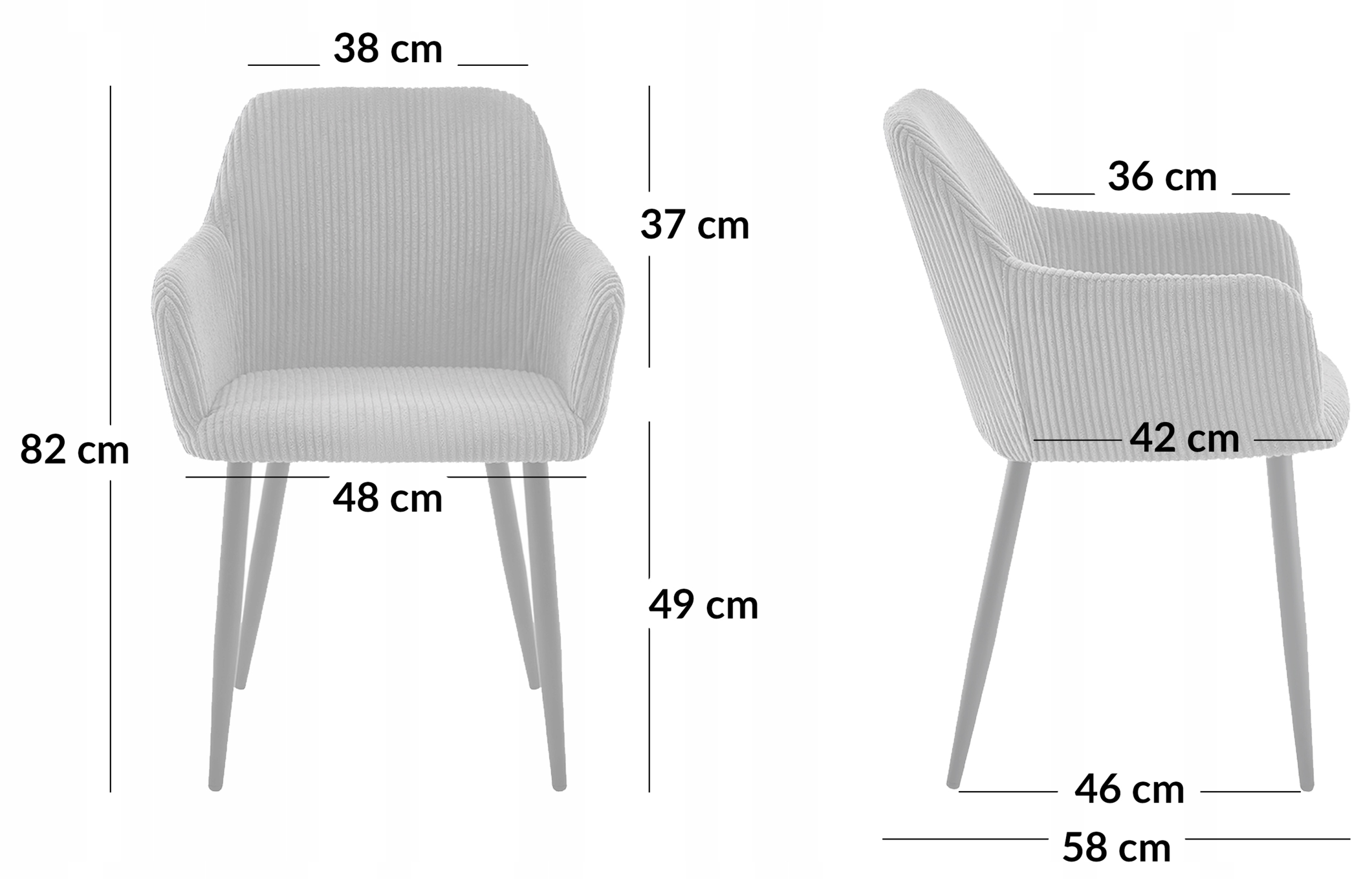 ŠIUOLAIKINĖ STILINGA KĖDĖ VIRTUVĖ VALGOMAS SVETAINE KT206 LOTTA Velvetas TAUPE