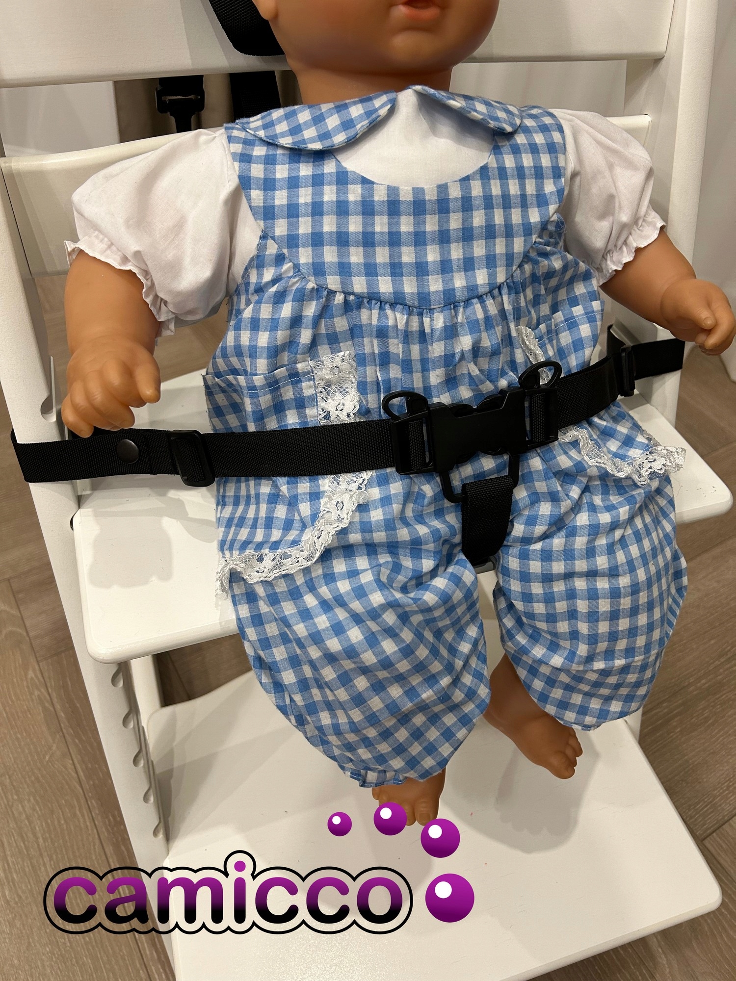 DIRŽELAI KĖDĖLEI, maitinimo kėdutei, Tripp Trapp penkių taškų vežimėliui
