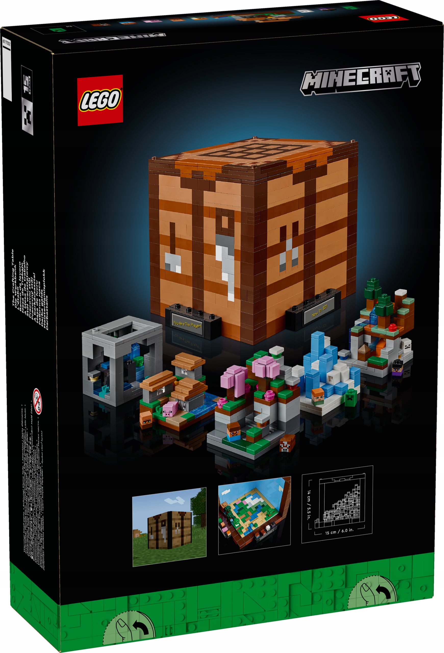 Lego Minecraft darbo stalas 21265
