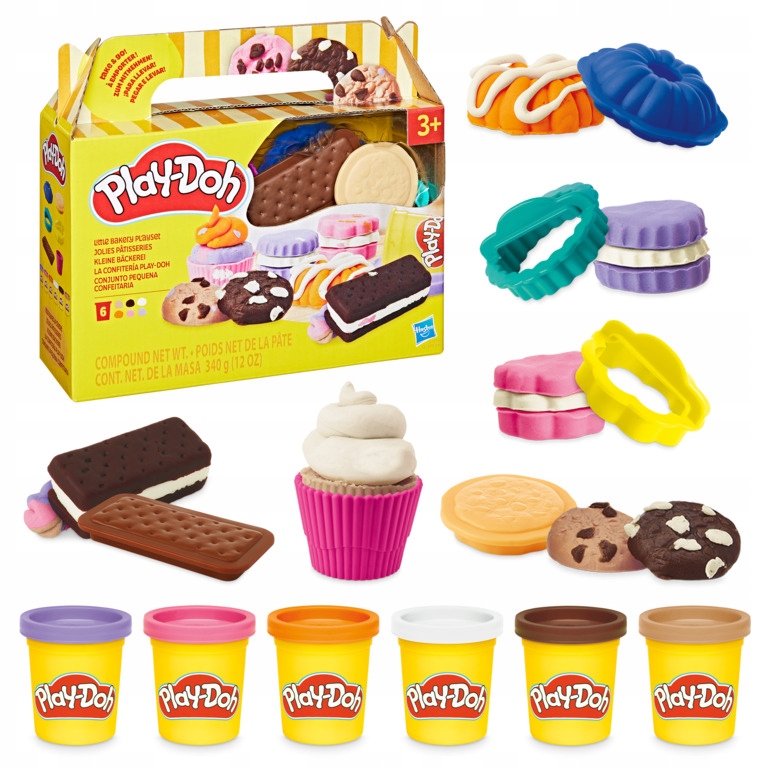 Play-Doh saldainiai cukrinės kepyklos rinkinys