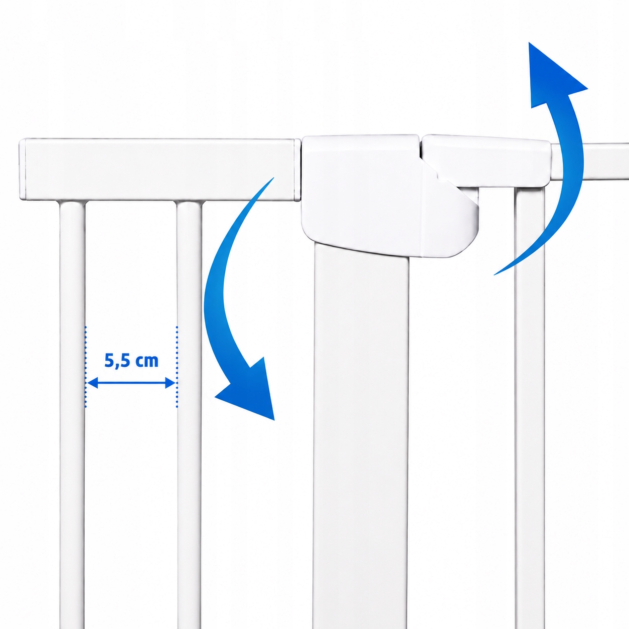 HanksKids barjera 76-103cm be gręžimo
