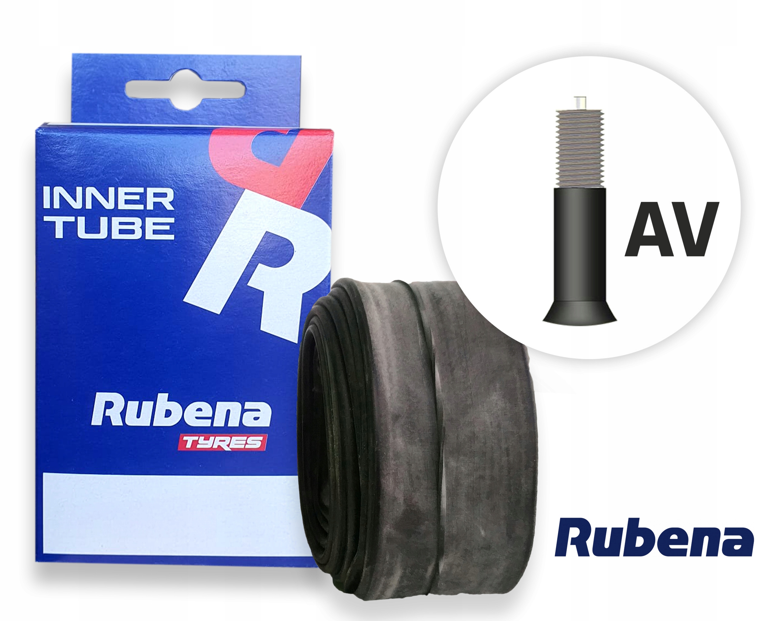 Rubena Mitas paspūsta padangas 28x1,1-1,75 AV40