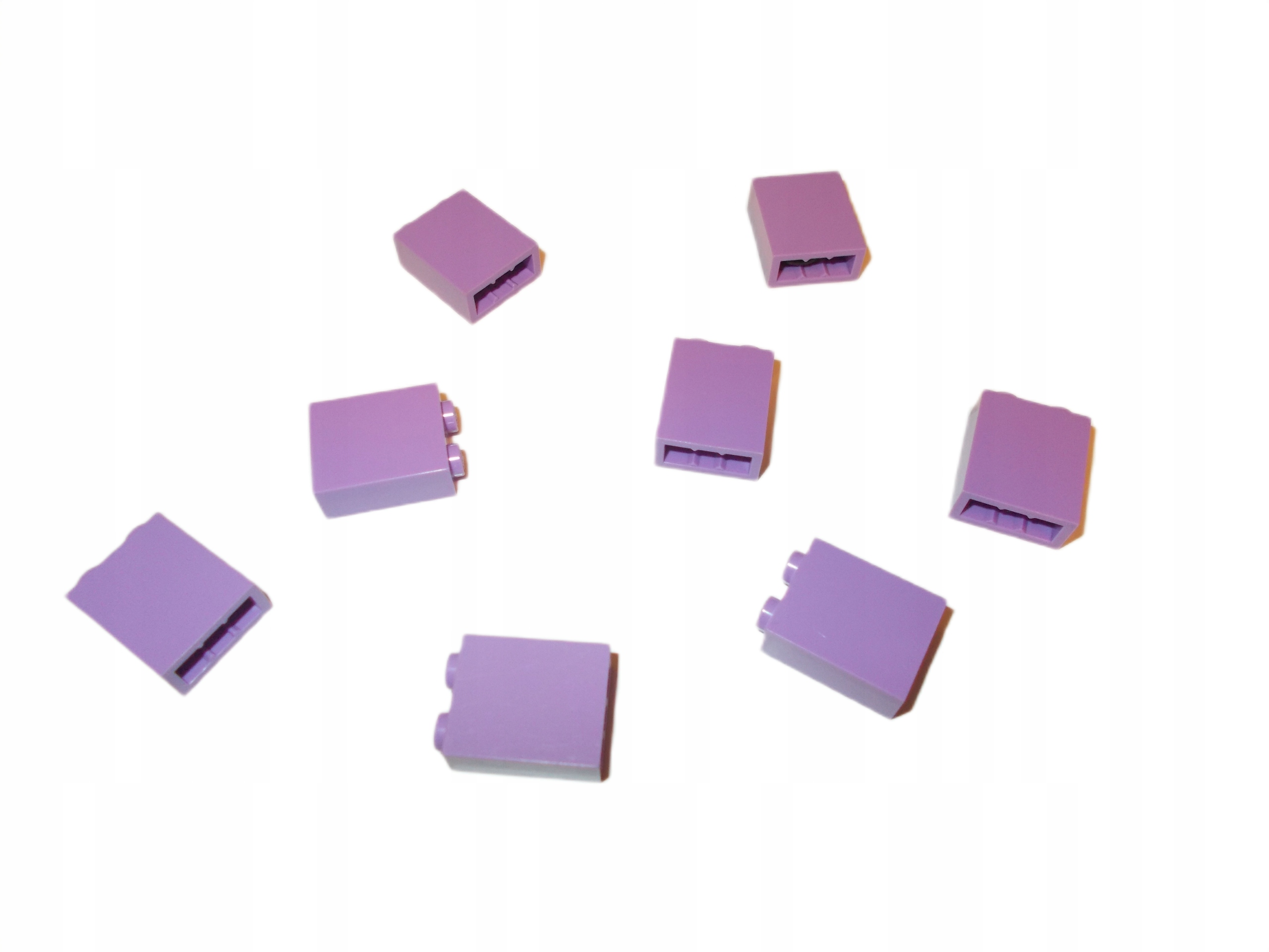 LEGO Blocks ELEMENTS POSTAI 1X2X2 LEVANDOS