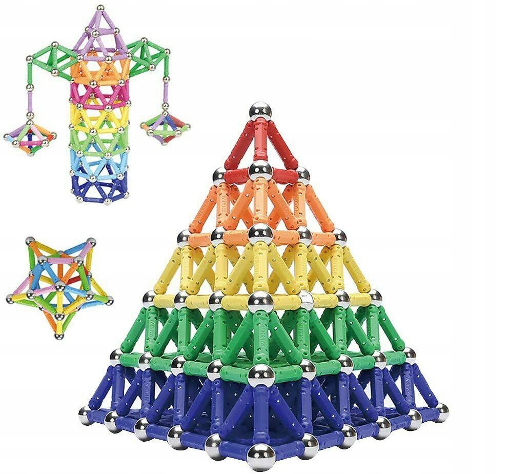 3D Neocube Magnetiniai statybiniai blokai Statybiniai kamuoliukai mega rinkinys XXL206 el