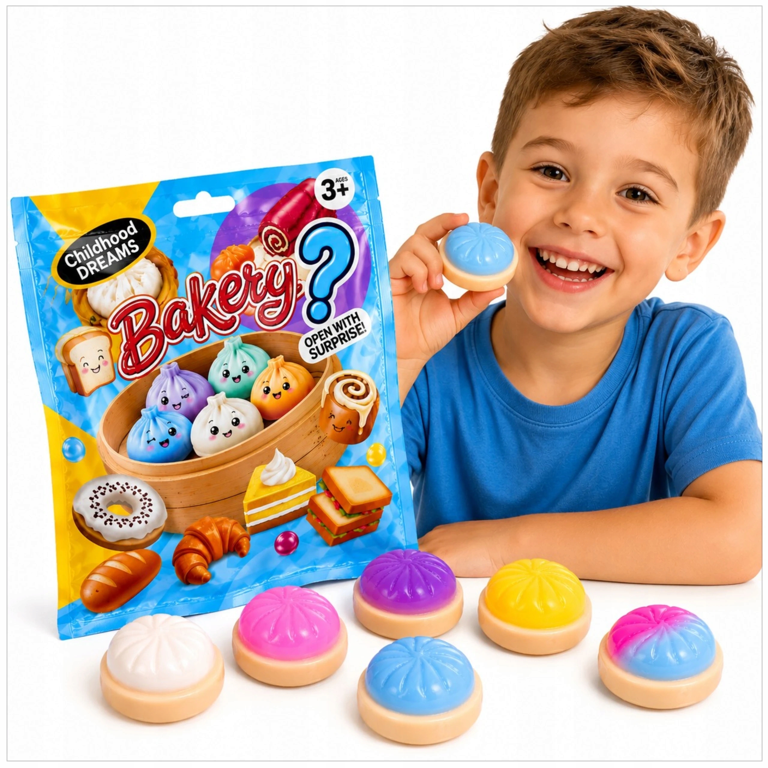 GNIOTEK PIERÓG SIURPRISE PAKETELĖS KOLDŪNAS MYSTERY KUDULINIS 4 Vnt.