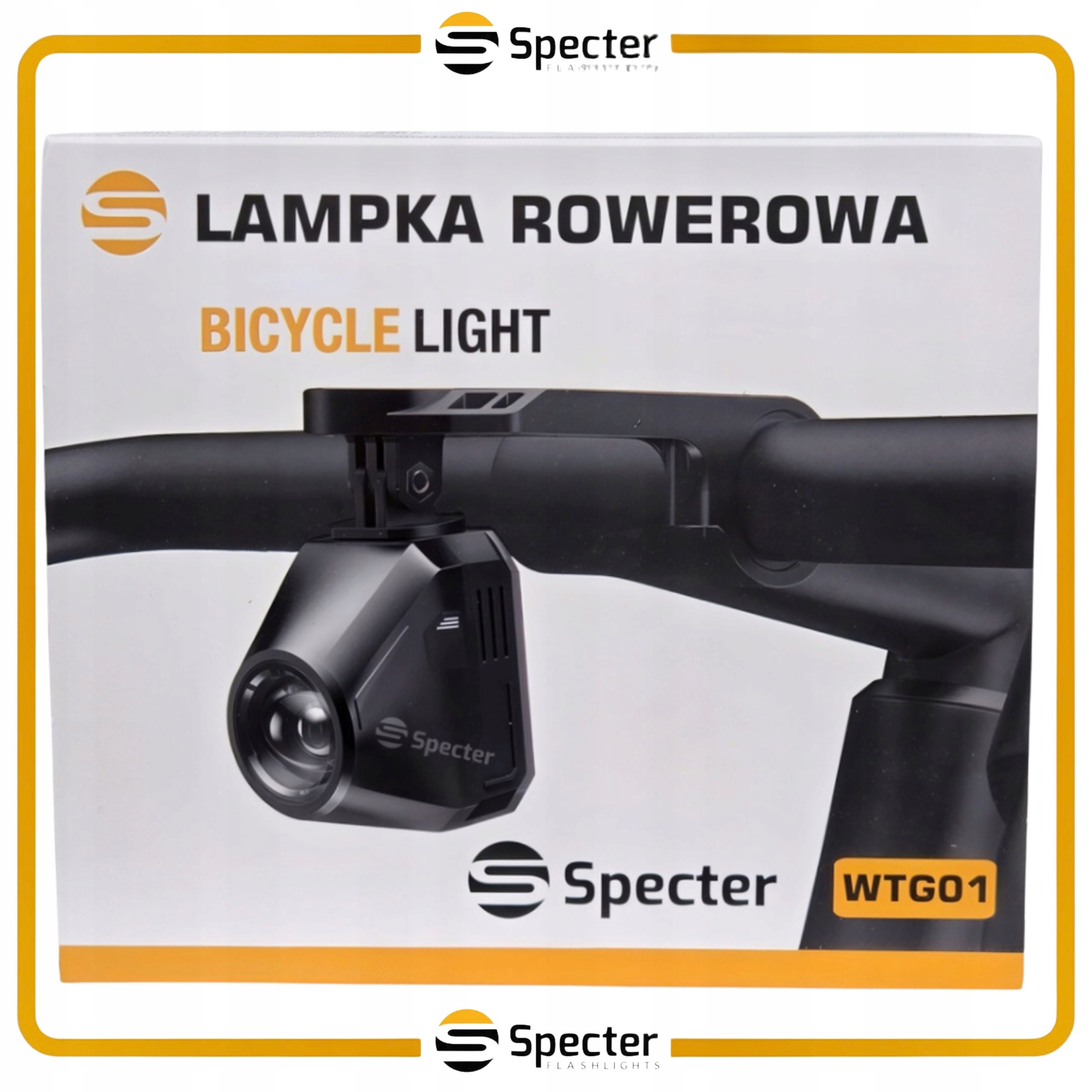 Specter priekinė dviračio lempa 1600 lm
