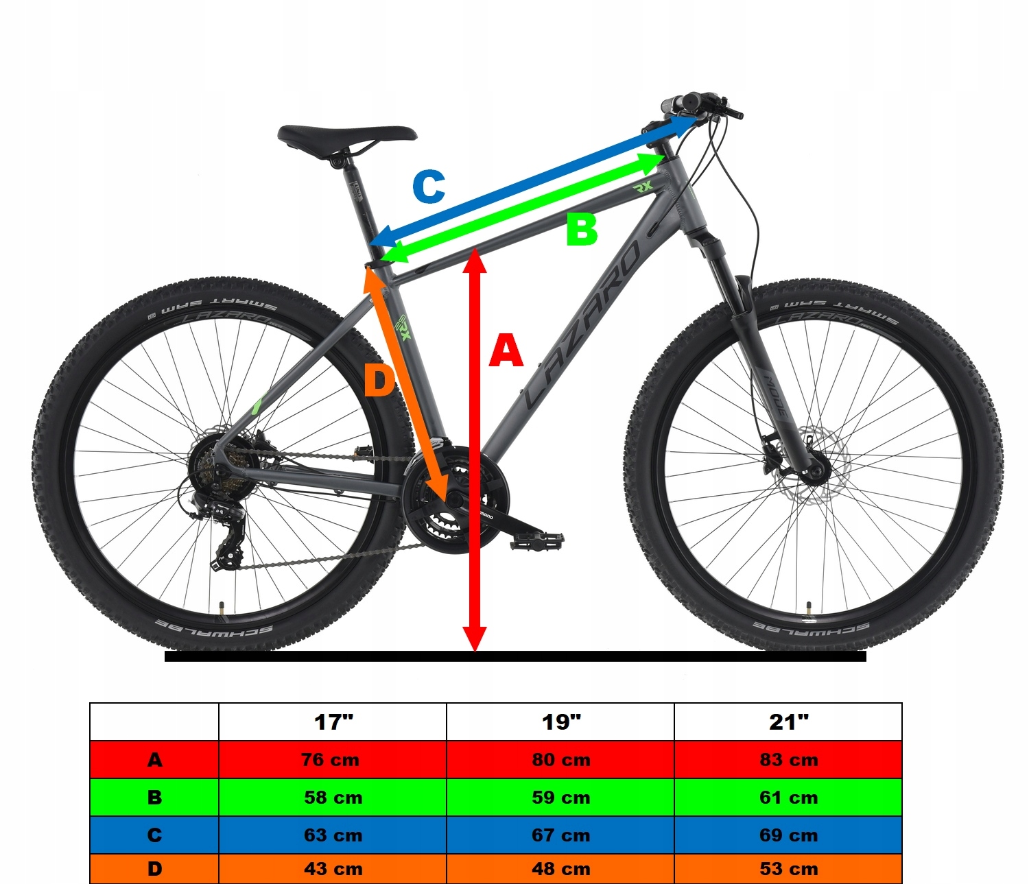 Lazaro RX MTB dviratis 29 coliai aliuminis