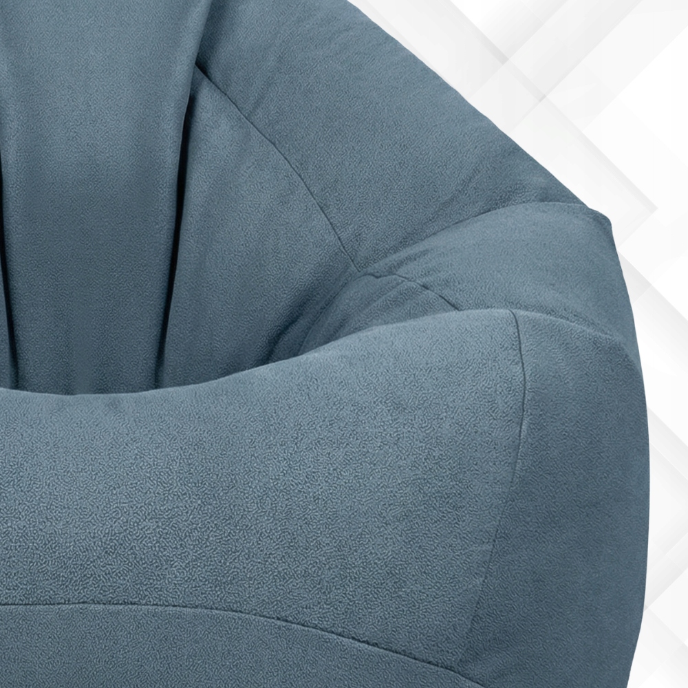 PUFA BAG XXL VELUR 120 CM MĖLYNA