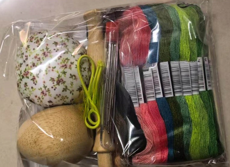 Knit Patch Kit PatchMaker, Nešiojama Darning Lom pradedantiesiems, 14 kontaktų