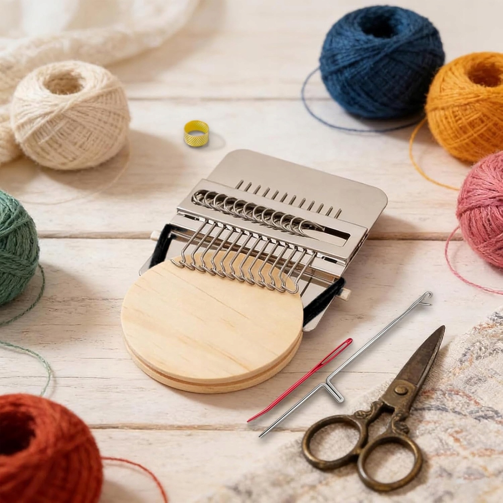 Knit Patch Kit PatchMaker, Nešiojama Darning Lom pradedantiesiems, 14 kontaktų