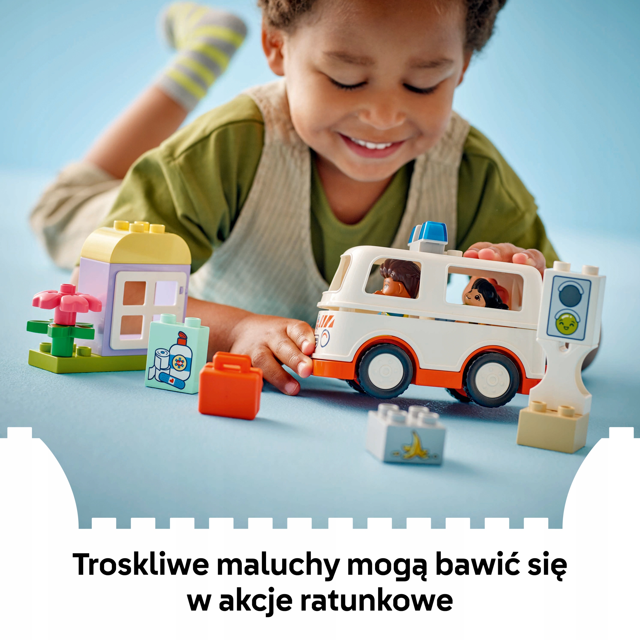 Lego Duplo karetka su vairuotoju 10447
