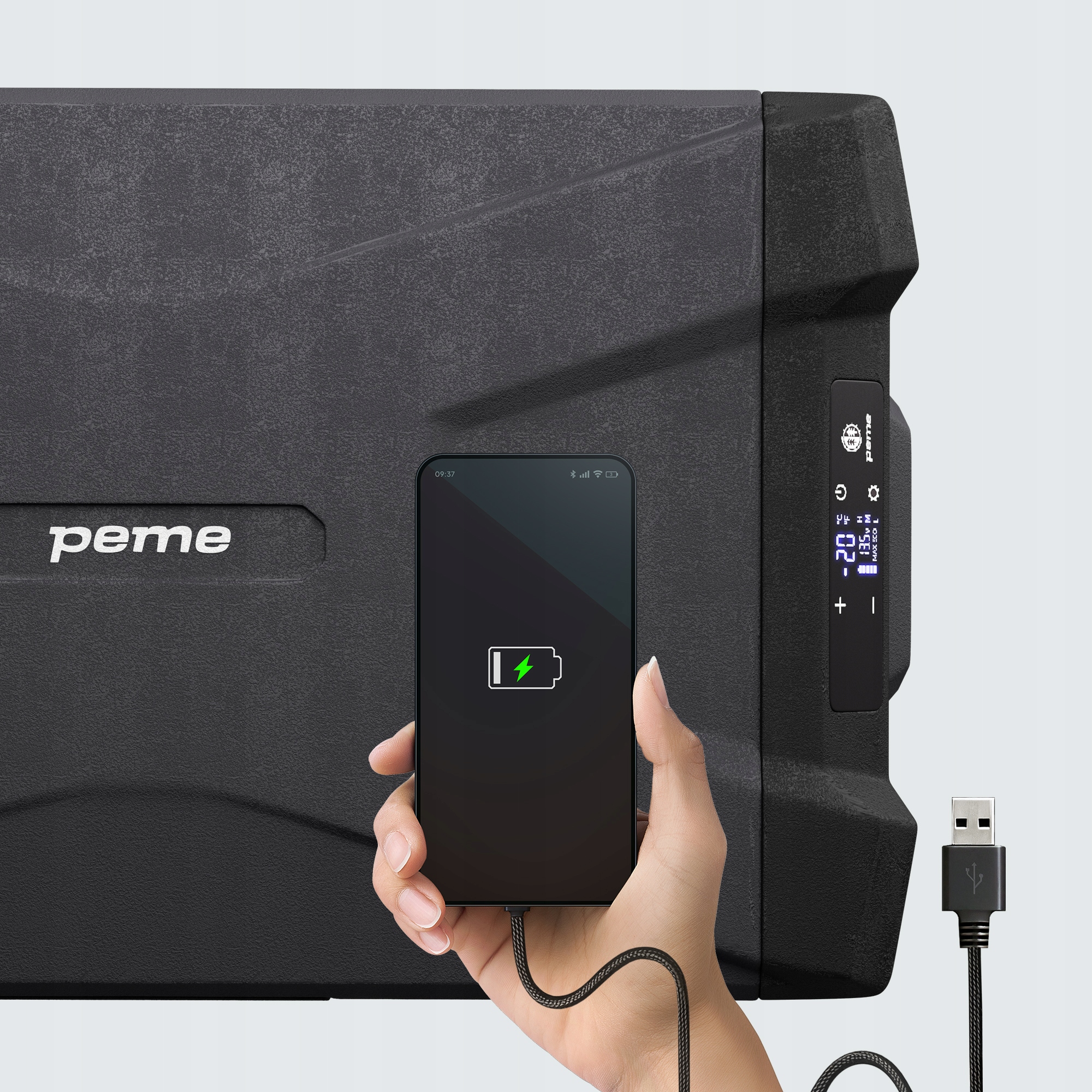 Peme Quest 30 elektrinis kelioninis šaldytuvas 20-30 l -20 °C ECO režimas