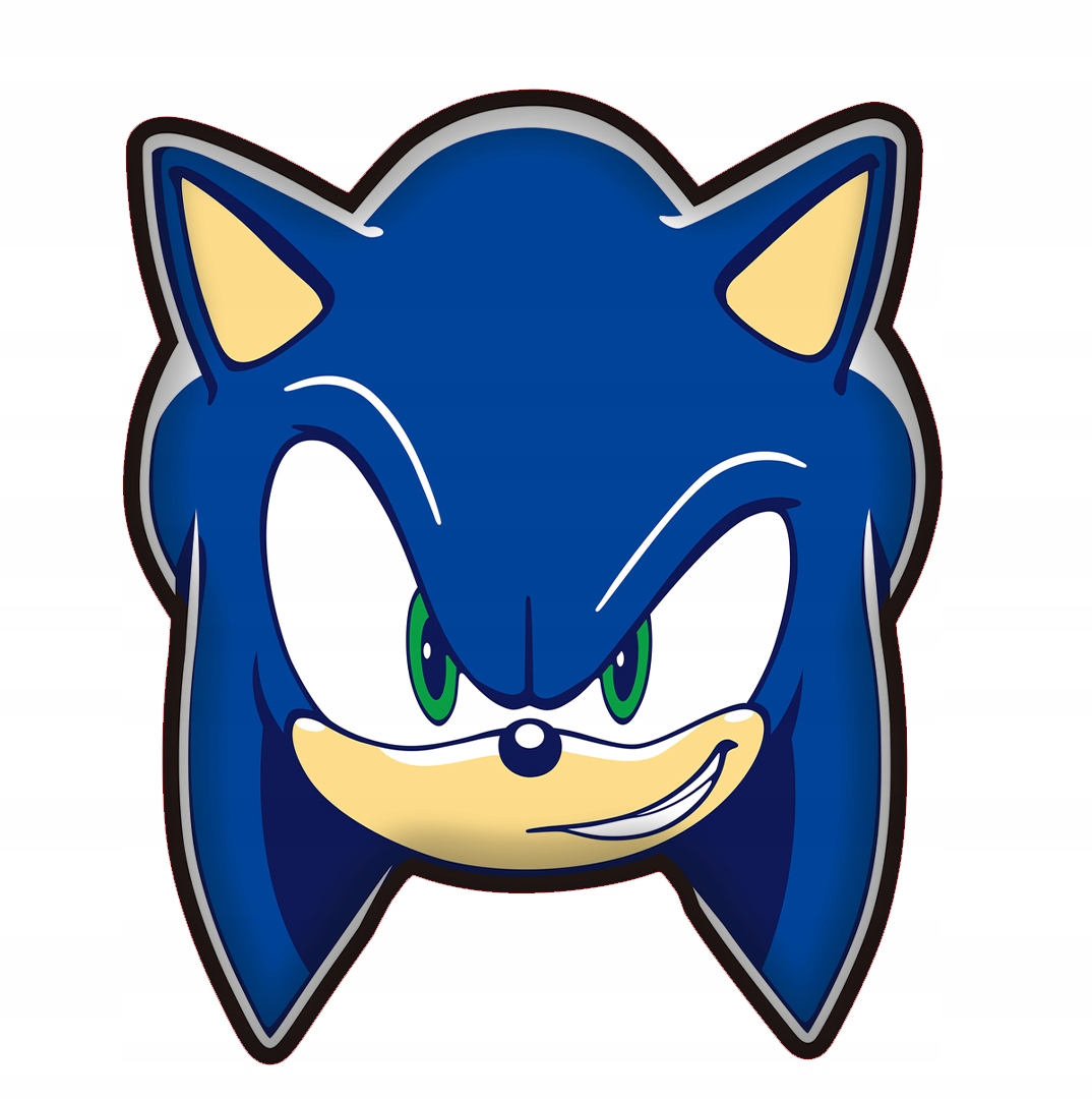 Pagalvė 33x29 Sonic blue glostymo forma