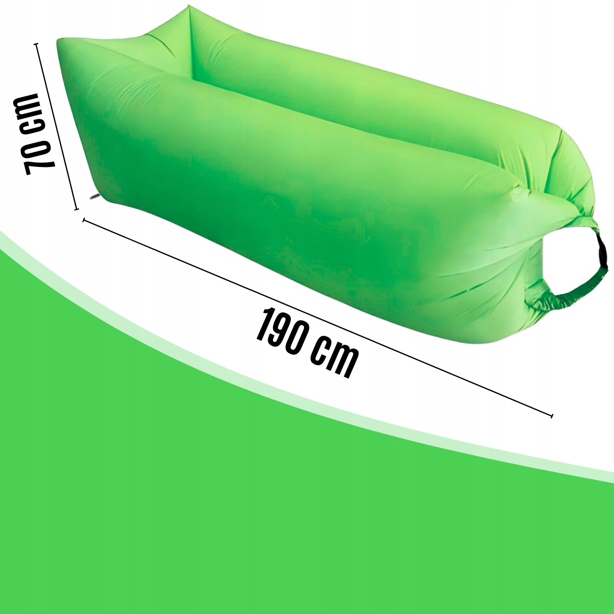 ČIUŽINIS KĖDĖLIS PRIPUČIAMA SULANKSTAMA SOFA LAZY BAG AIR FOR BEACH XXL foteliu