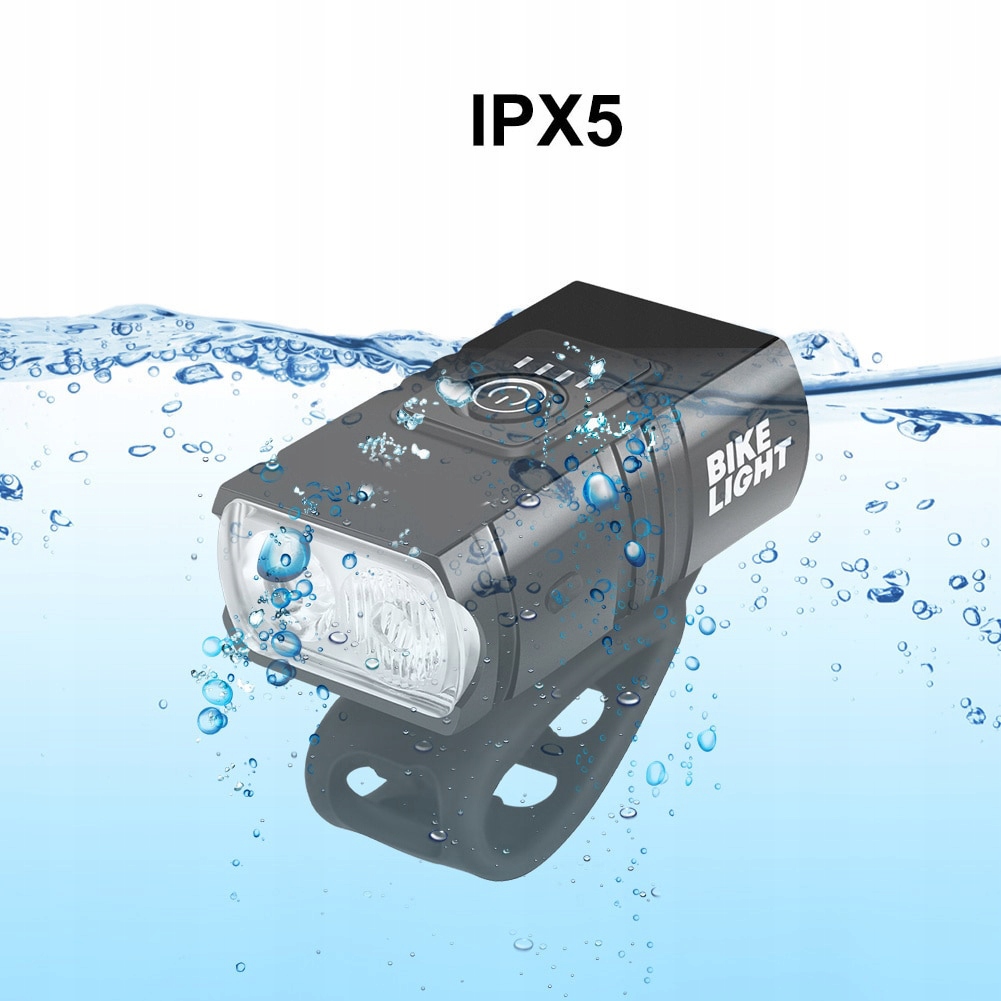GALINGAS LED DVIRAČIO LEMPAS ACU USB PRIEKINIS + GALINIAI ALUMINIUMINIAI ŽIBINTAI