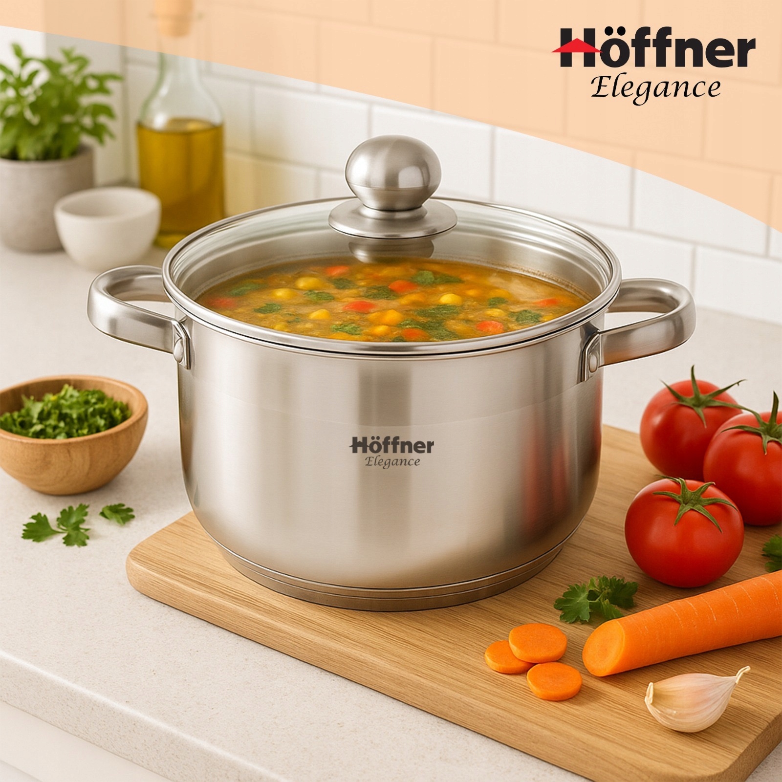 PLIENINIS PUODAS tradicinis HOFFNER 1,8 L