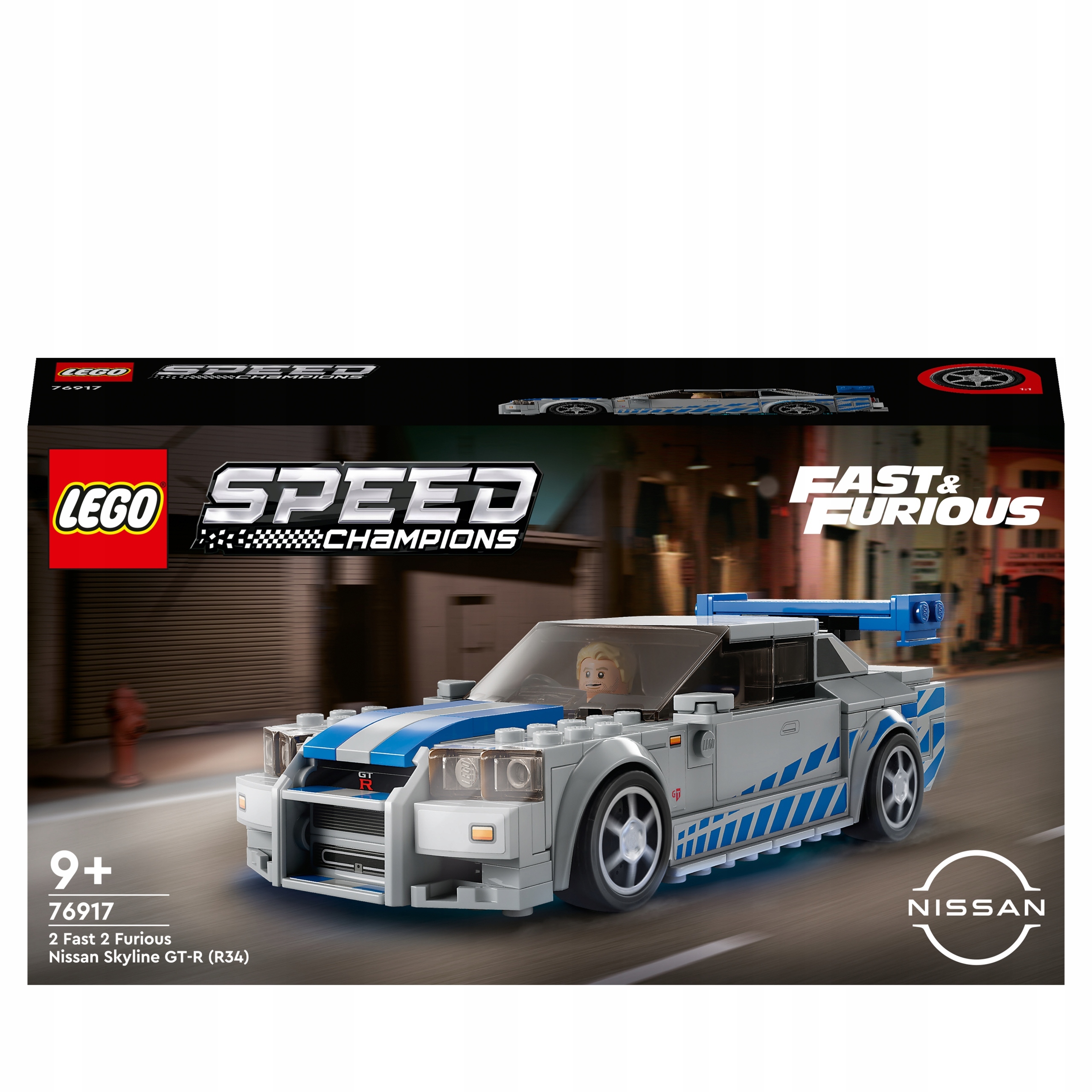Lego Speed Champions 76917 Nissan Skyline GT-R R34