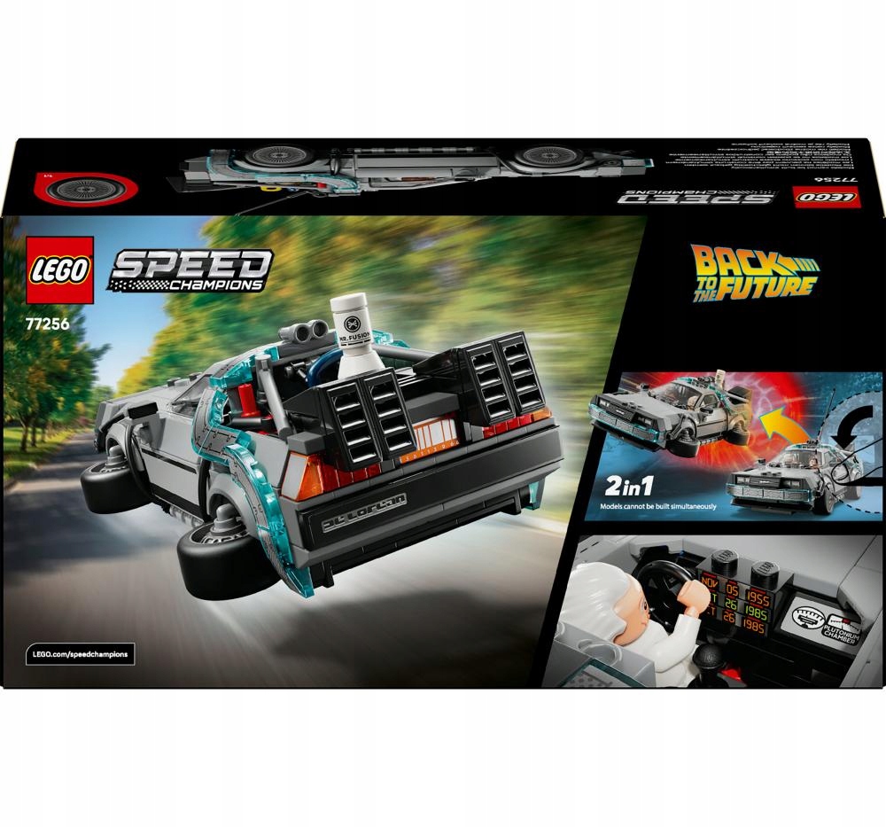 LEGO SPEED CHAMPIONS Atgal į ateitį laiko mašina 77256