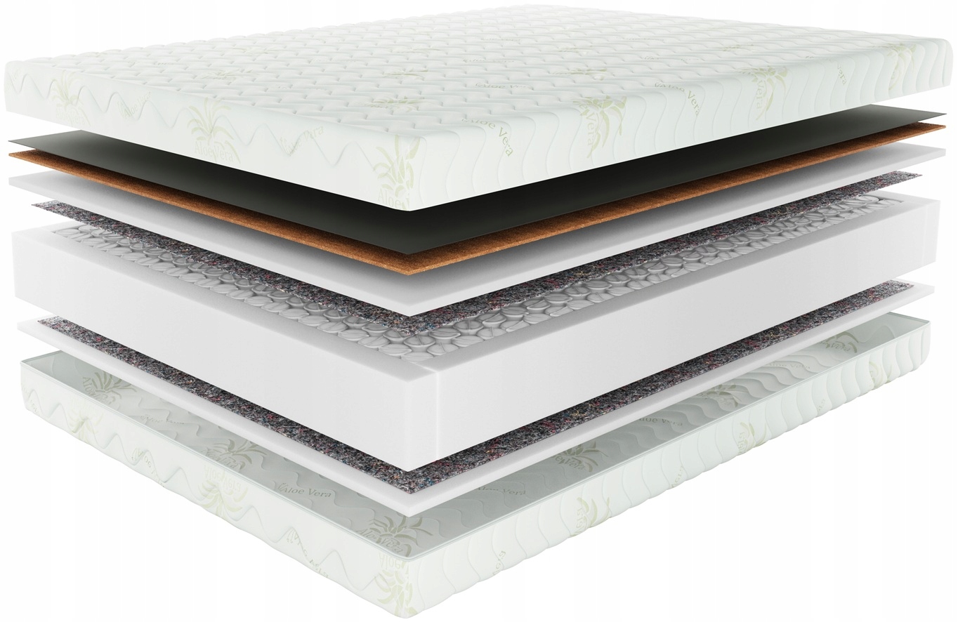 ČIUŽINIS 140x200 Spyruoklinis - SENPURO NATURAL COMFORT - HARD - H3 / H4