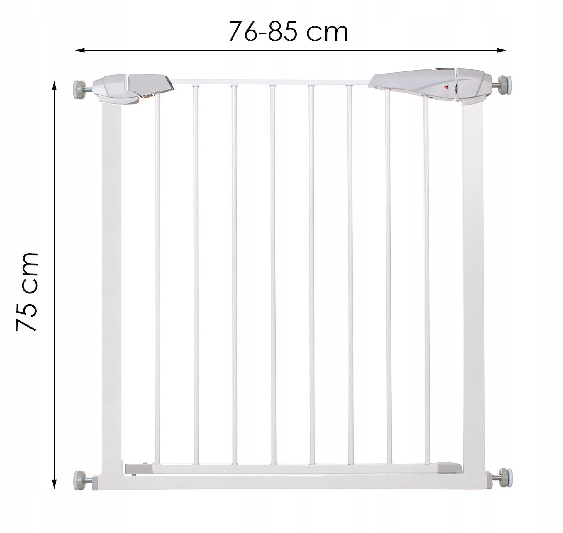 Springos apsauginė barierka į laiptus 76-85 cm