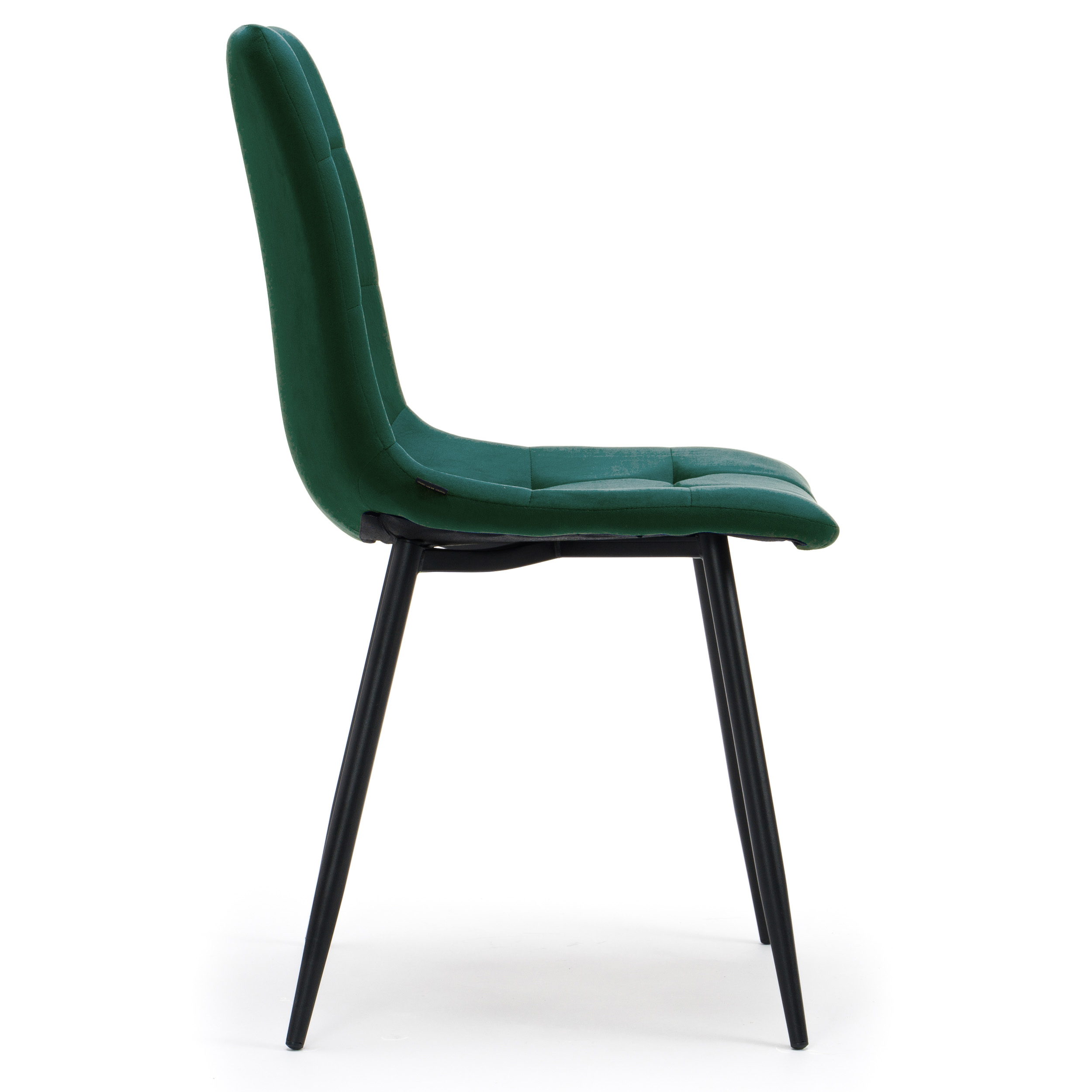 MINŠTA VELIURINĖ KĖDĖ VALGOMOSIAI SVETAINEI, ŽALIA PARMA