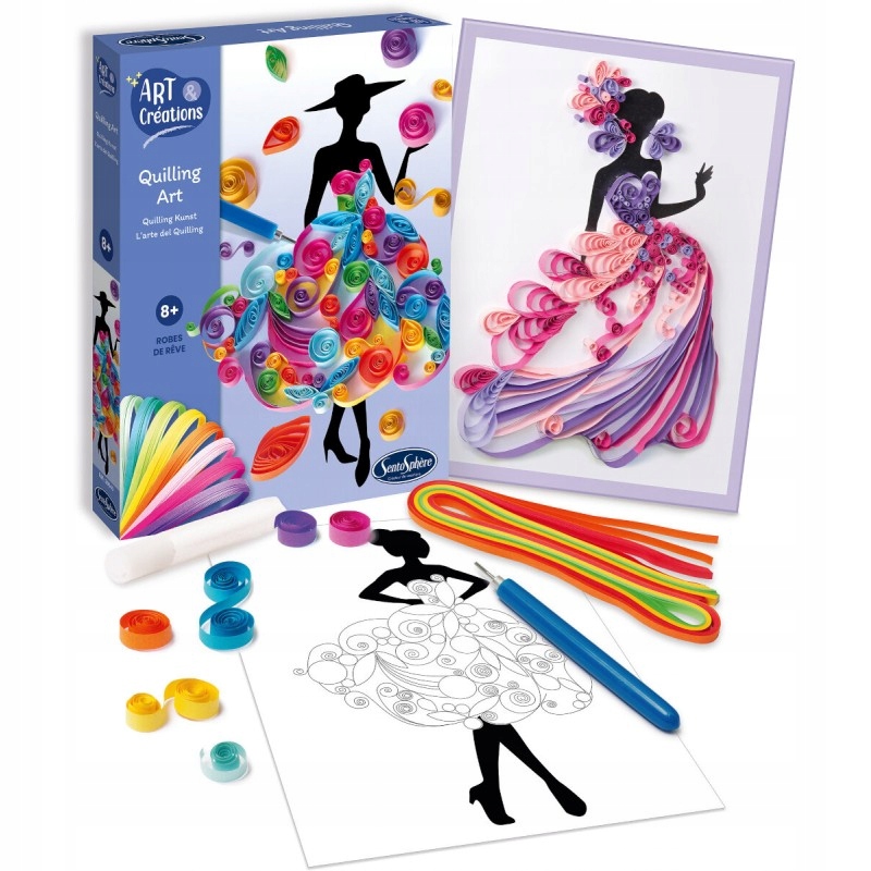 Sentosphere Quilling suknelės nuo 8 metų