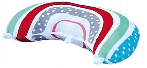 Didelis minkštas interaktyvus mokomasis kilimėlis 4in1 Minky Pillow 20 kamuoliukų