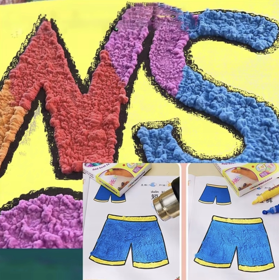 Drobiazgarnia 3D augantys žymekliai pūpeliai