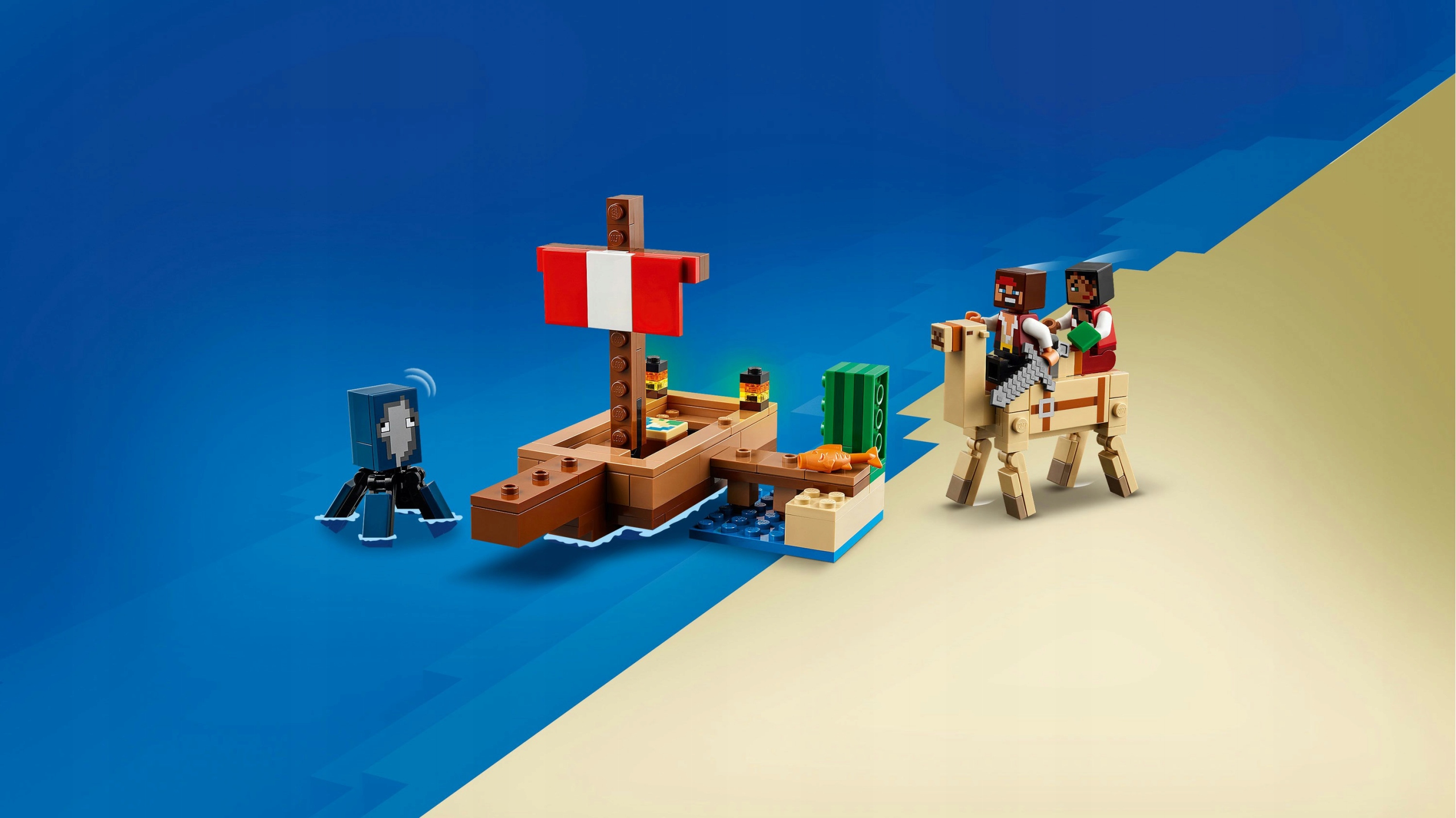 LEGO Minecraft piratinio laivo plaukimas 21259