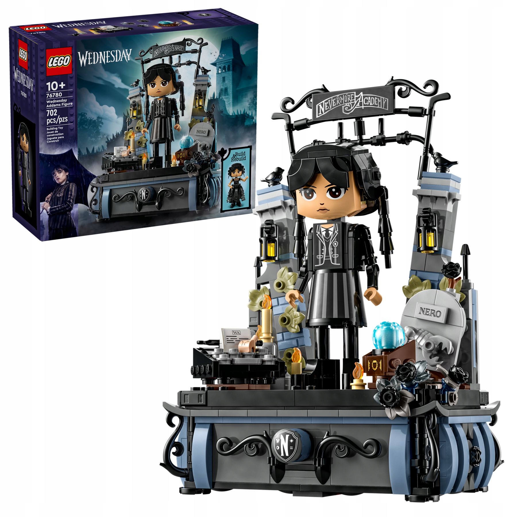 Lego 76780 Wednesday figūrėlė Wednseday Addams