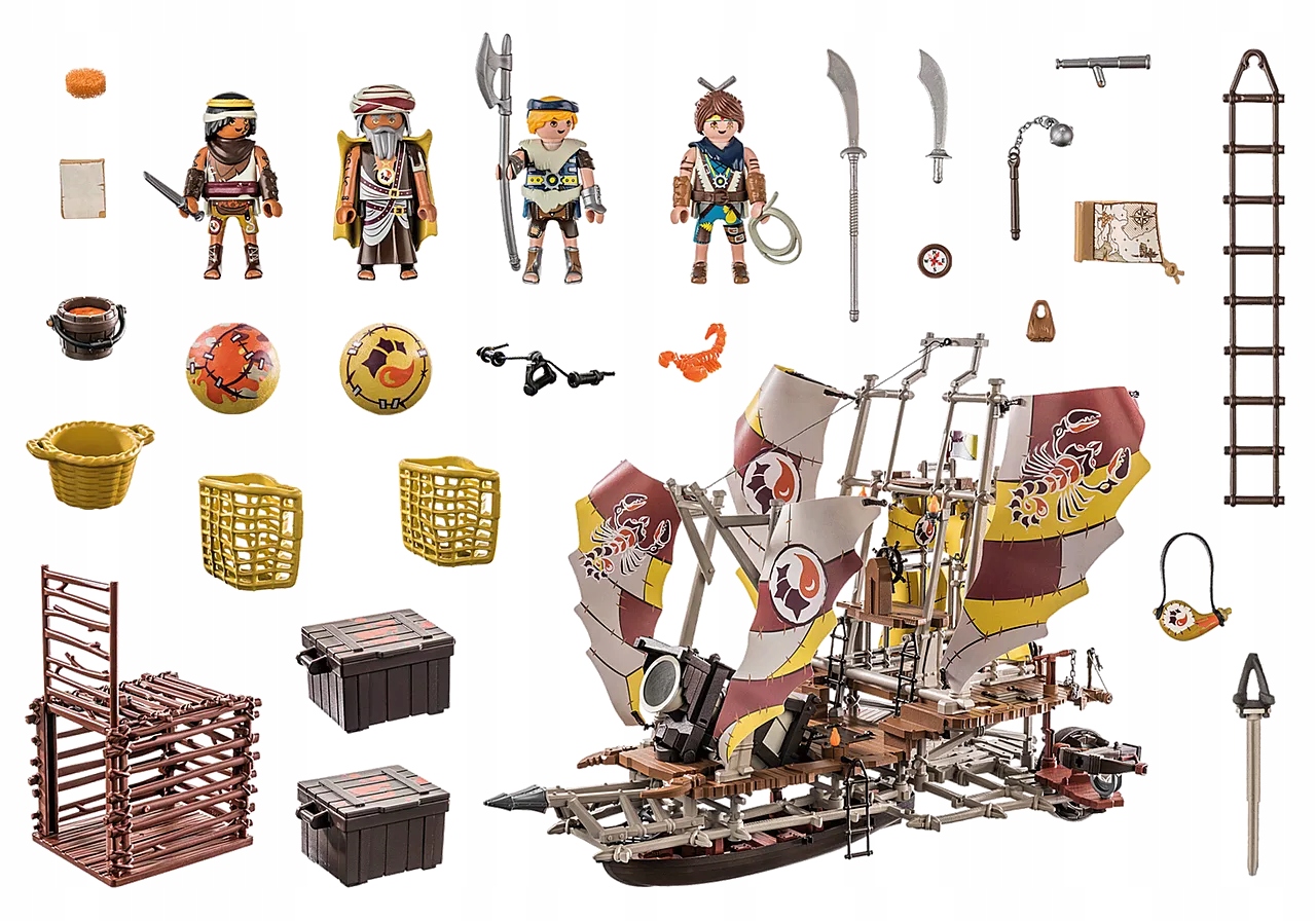 PLAYMOBIL Knights Novelmore Salahari Stormbreaker 233 el 71023