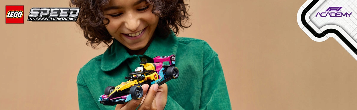 LEGO Speed Champions 77258 F1 bolidas academy